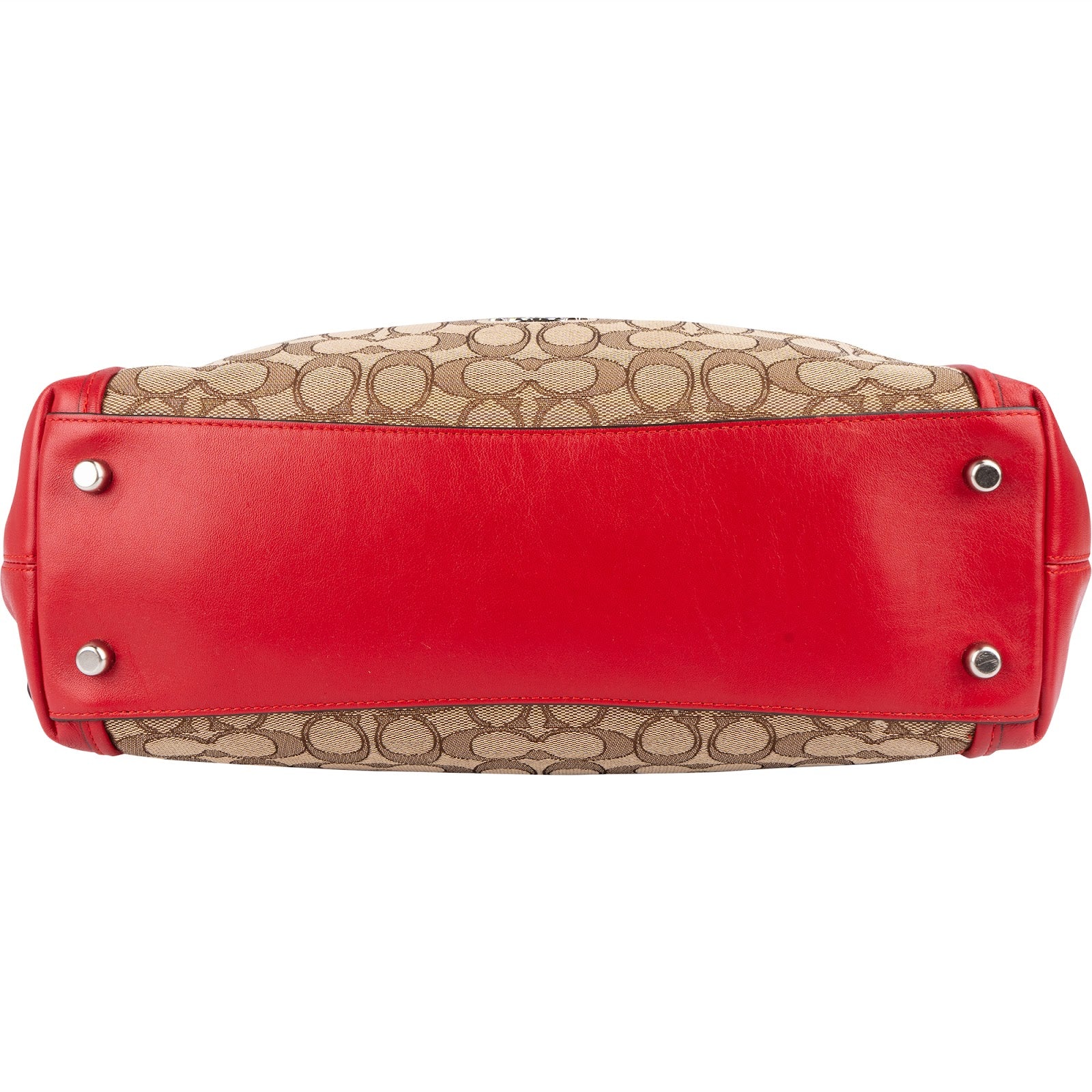 Coach Monogram Signature Edie Hobo Handbag