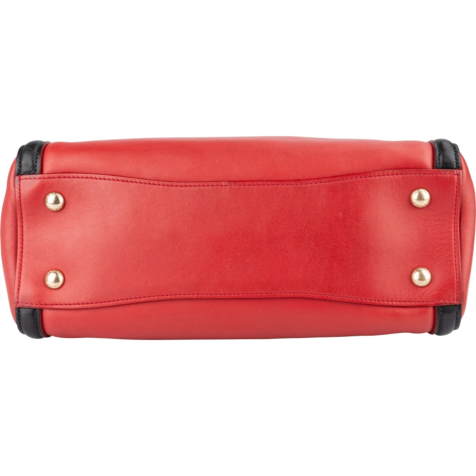 Prada Saffiano and Calf Leather Twin Pocket Handbag