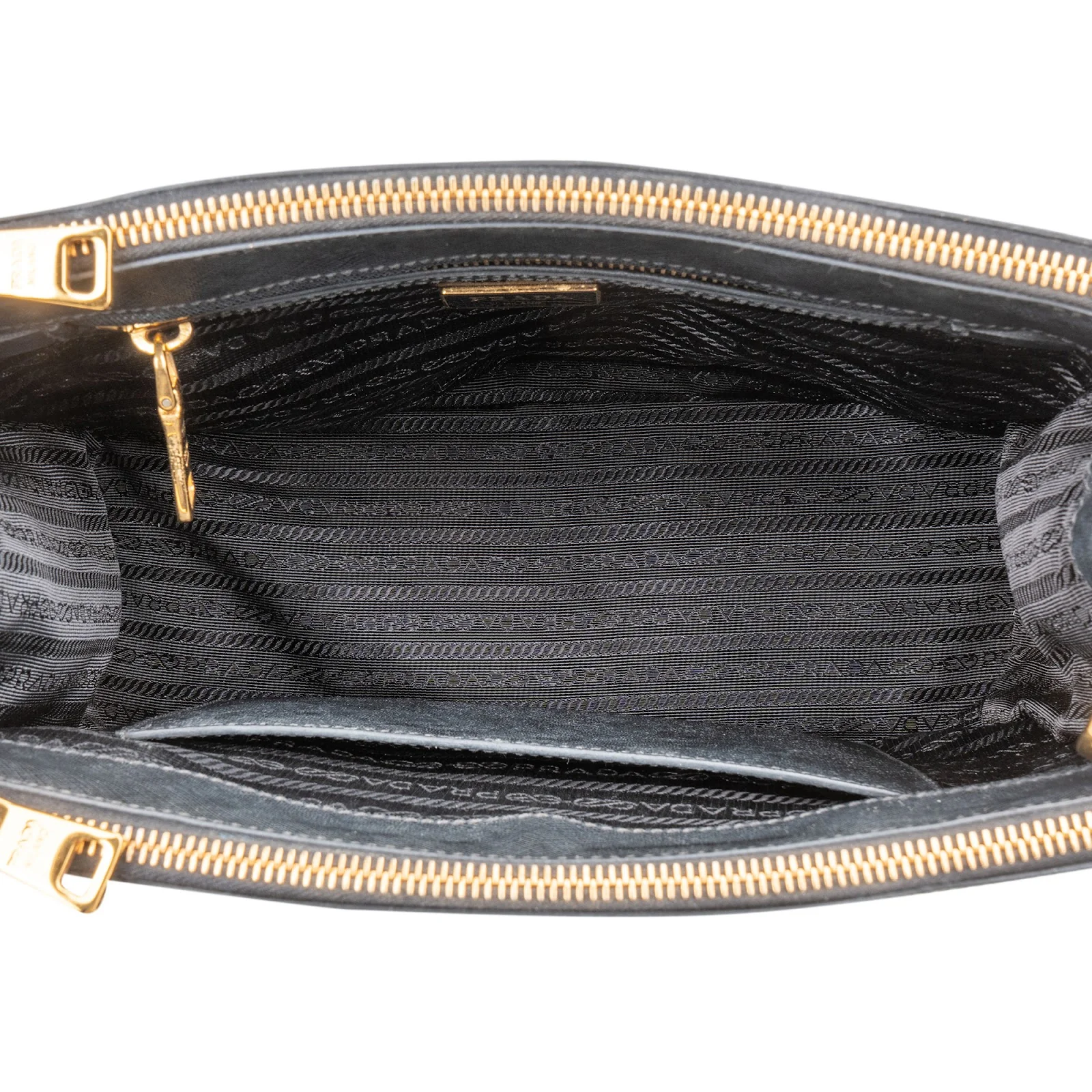 Prada Back Saffiano Leather Galleria Handbag