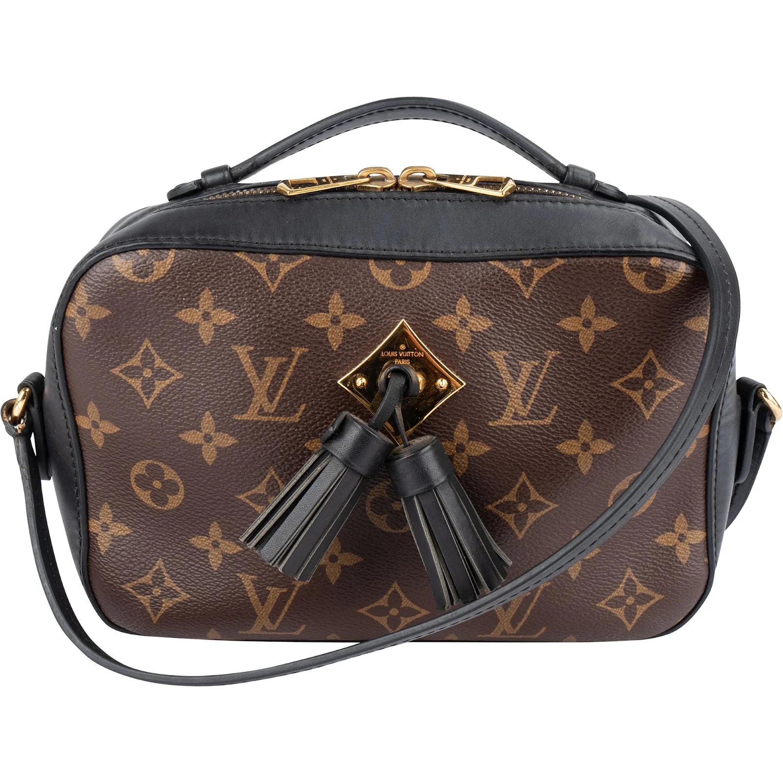 Louis Vuitton Monogram Canvas Saintonge Crossbody Bag