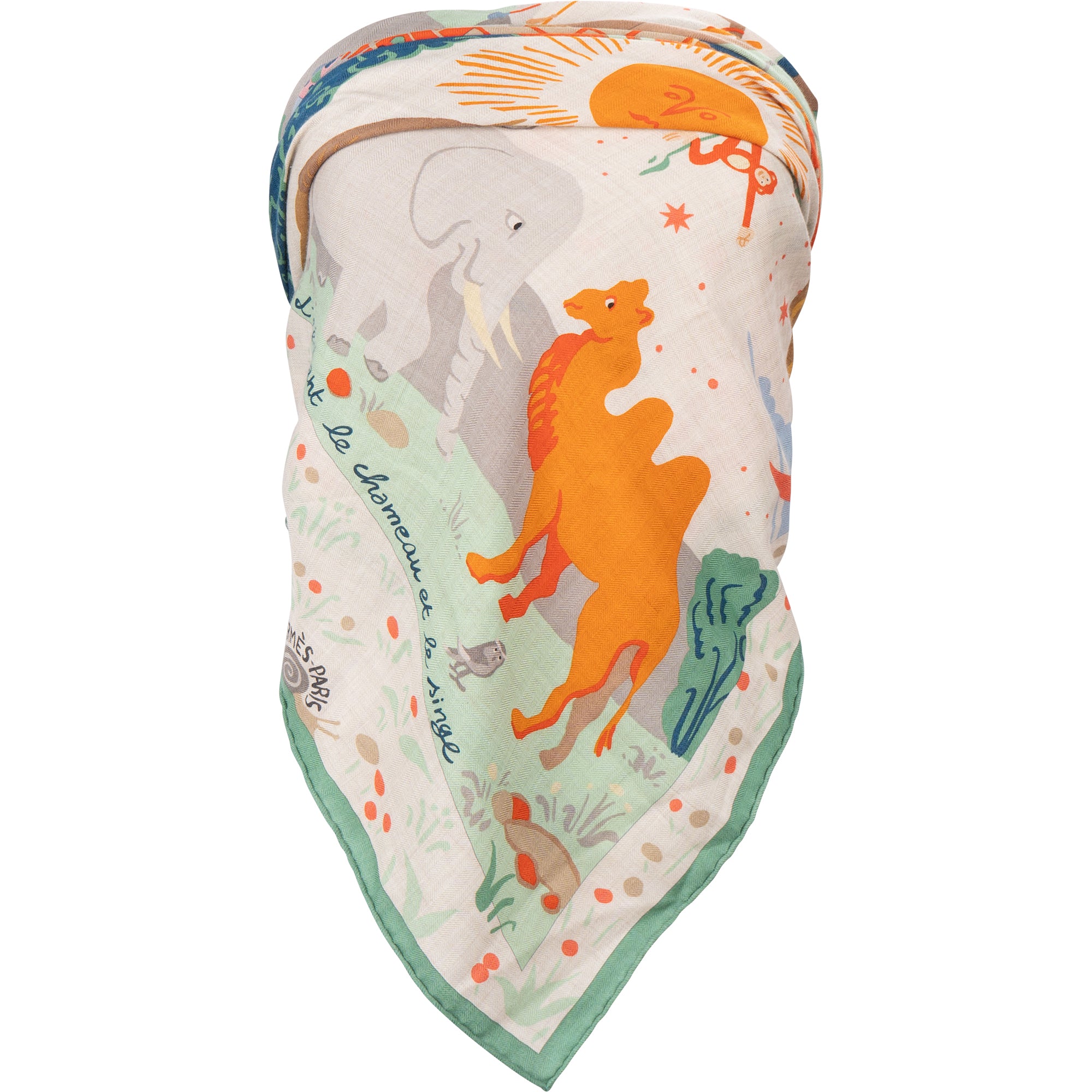Hermès - Maxi Silk Cashmere 140 Tuch