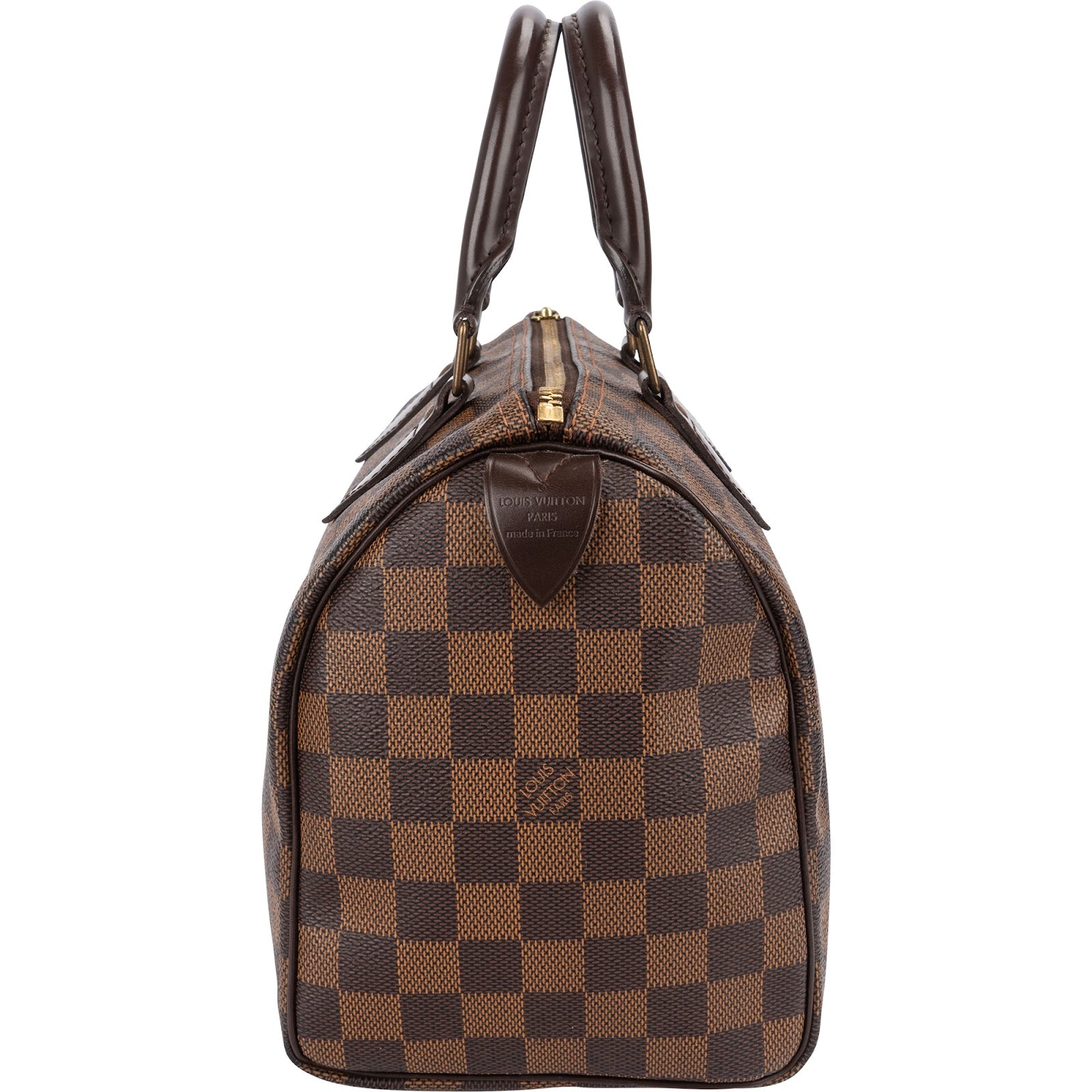 Louis Vuitton Monogram Damier Ebene Speedy 25 Handbag