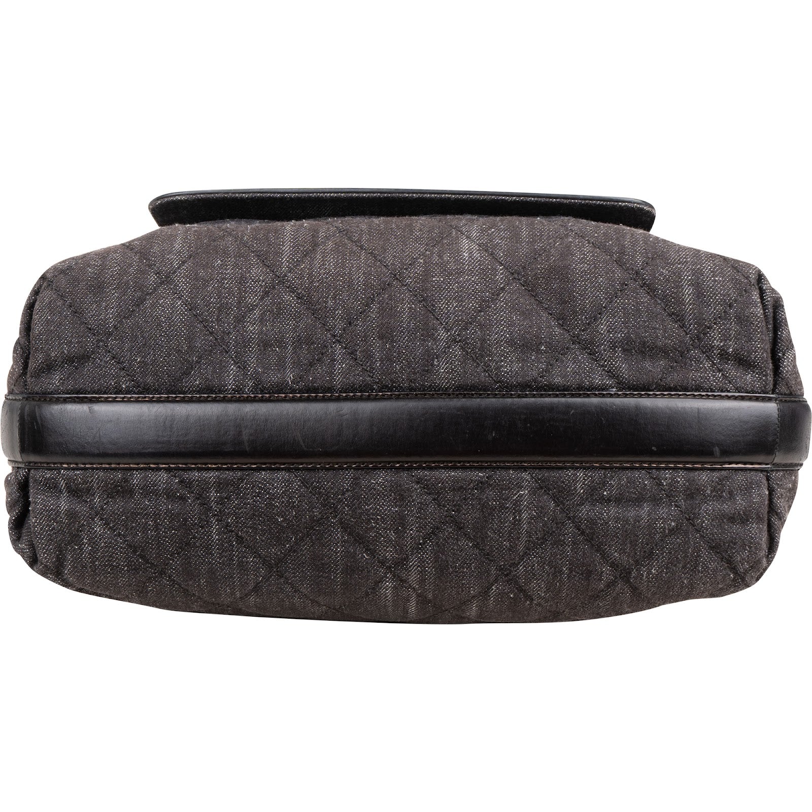 Chanel Stitching Denim CC Shoulder Handbag