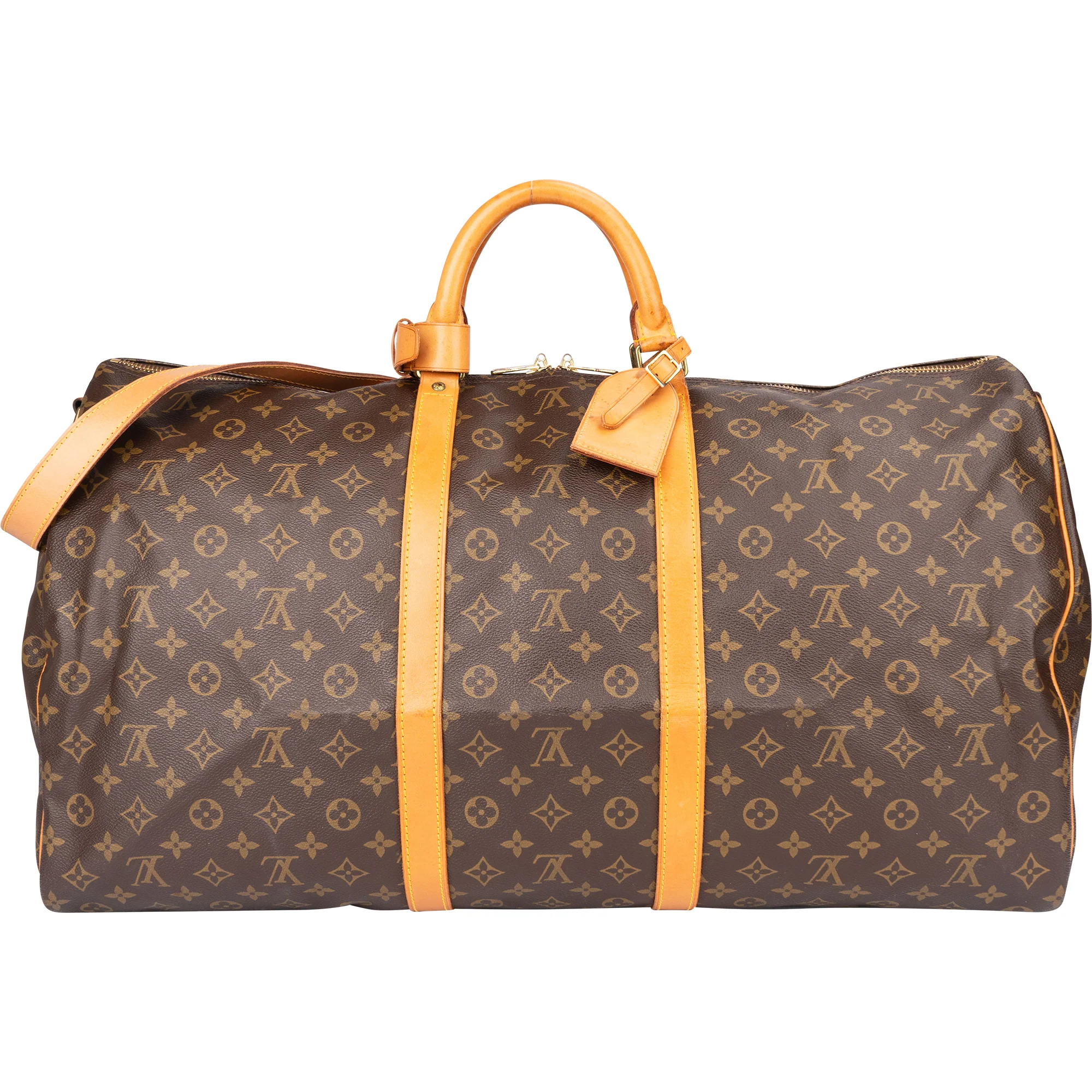 Louis Vuitton Canvas Monogram Keepall 60 Bandouliere