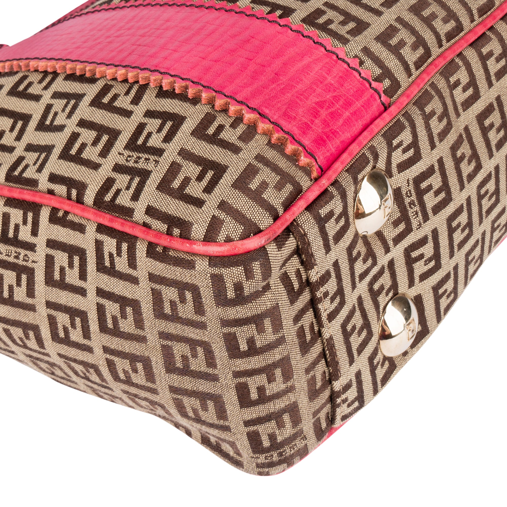 Fendi FF Monogram Calamita Handbag