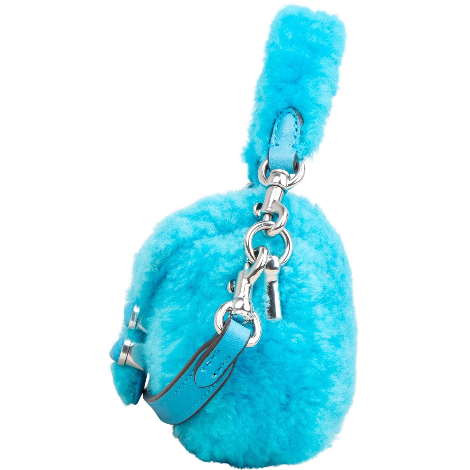 Coach Shearling Limited Lil Nas X Edition Micro Tabby Crossbody Bag