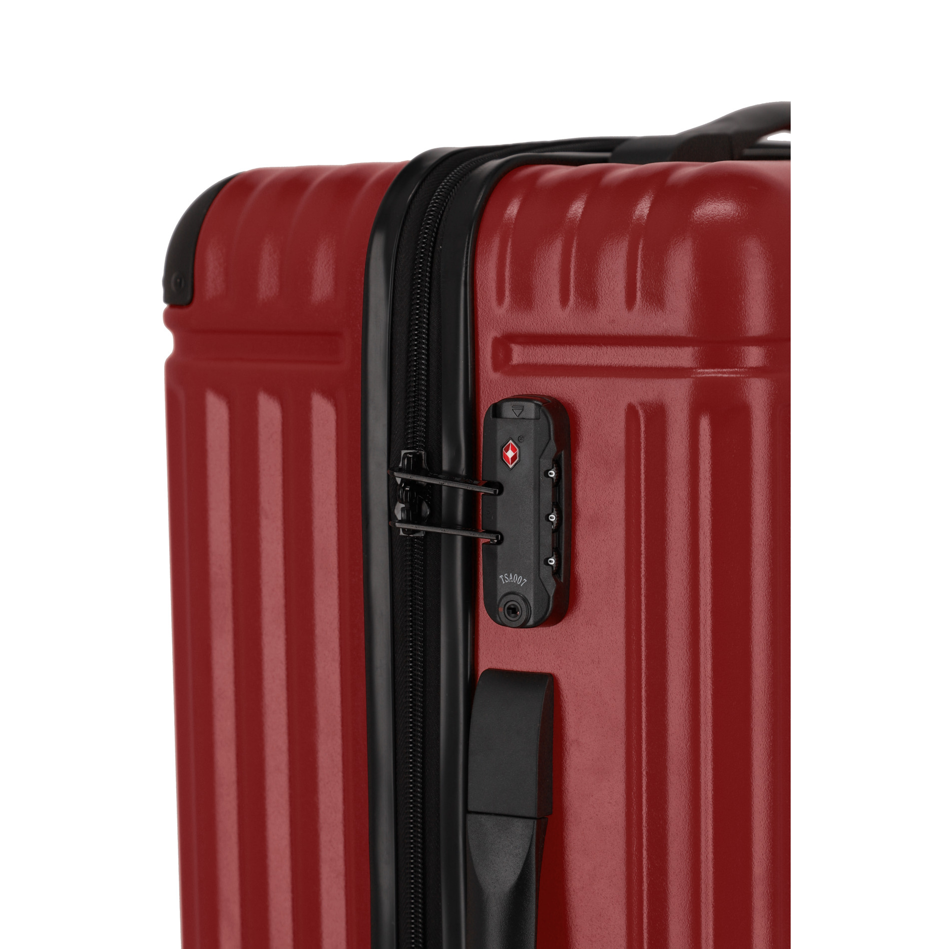 CRUISE Trolley L (77 cm) mit 4 Rollen - Bordeaux