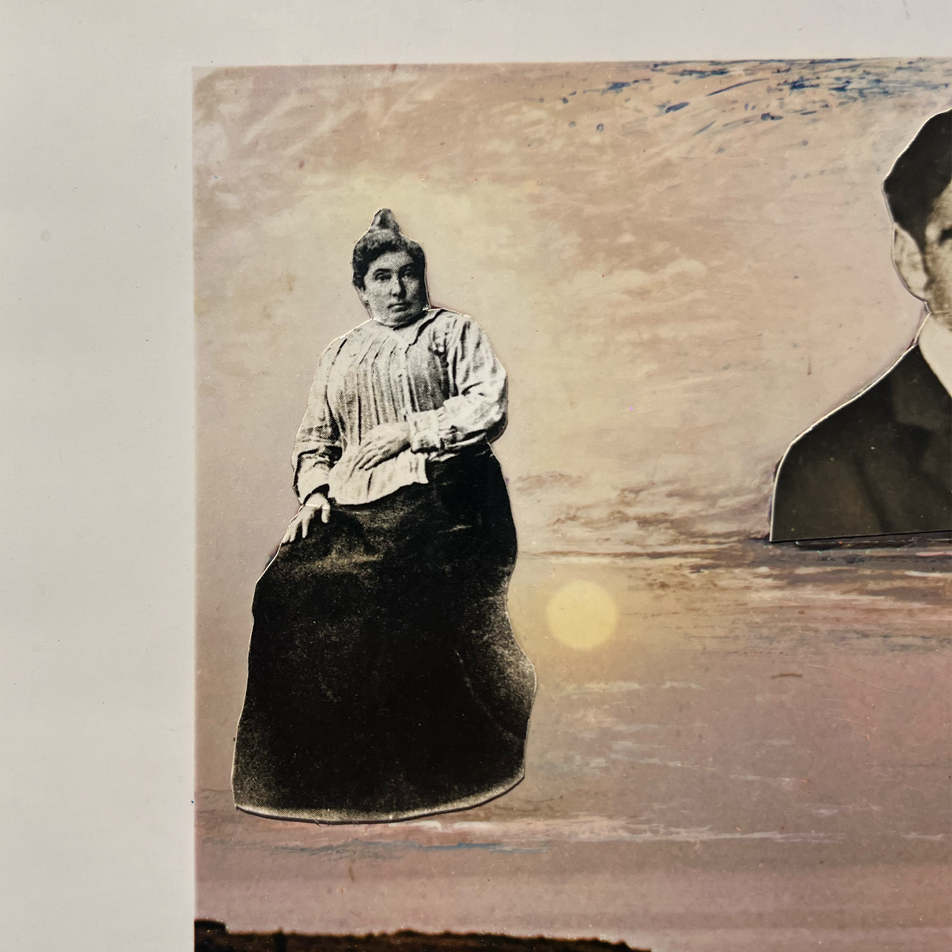 Salvador Dalí und Robert Descharnes - Set of 4 Surreal Photo Collages