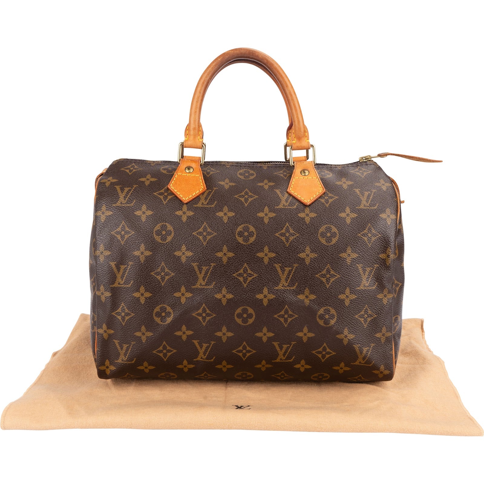 Louis Vuitton Monogram Canvas Speedy 30 Handbag