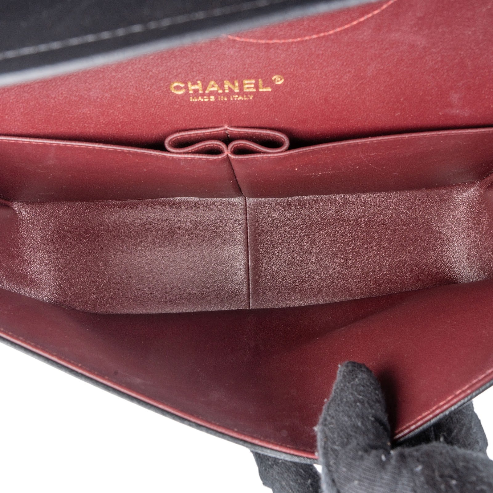 Chanel Quilted Lambskin Jumbo Double Flap Crossbody Bag