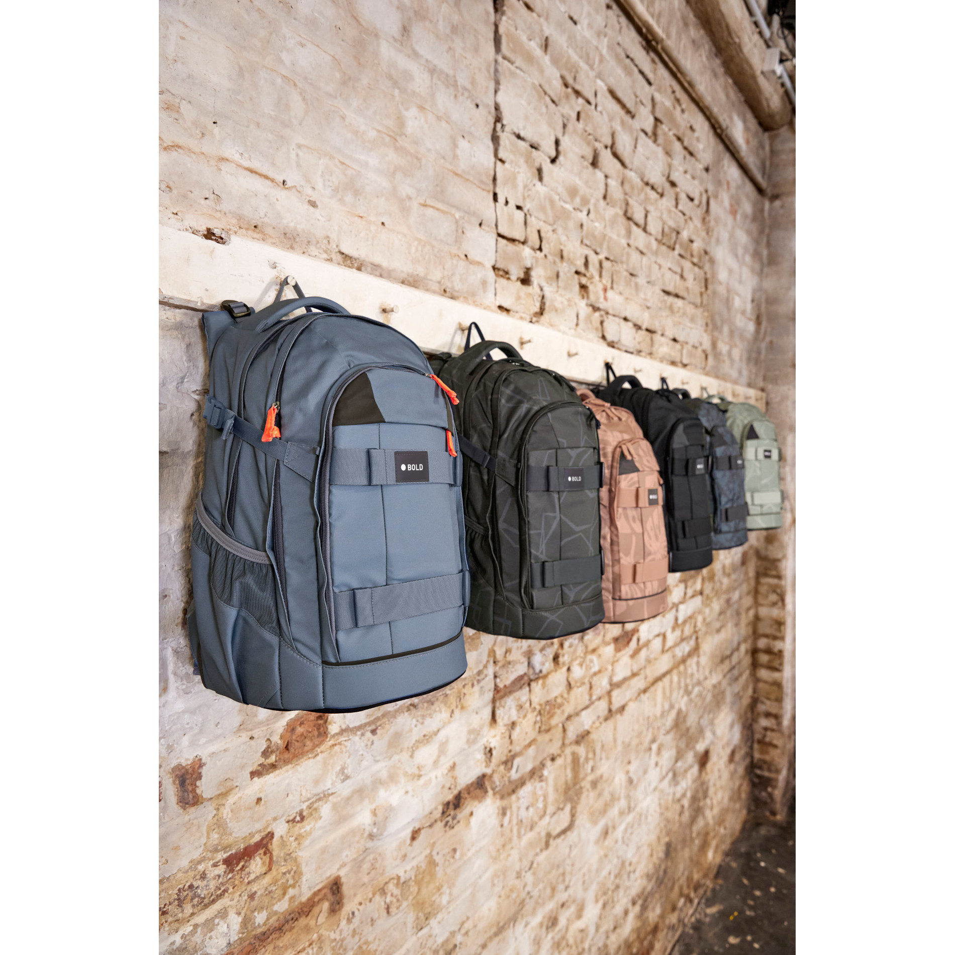 School Backpack Origin Bold - Blue