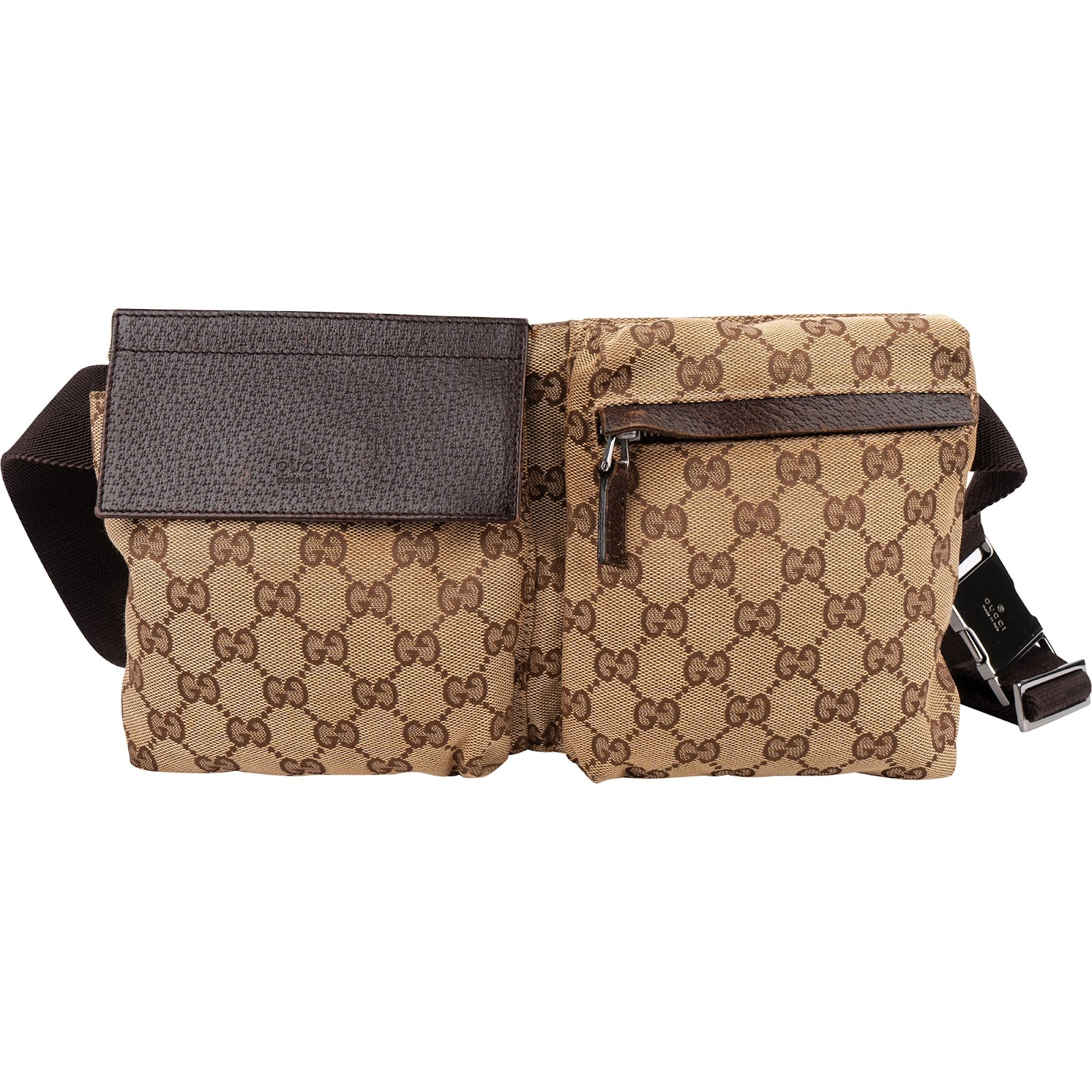 Gucci Monogram GG Belt Crossbody Bag