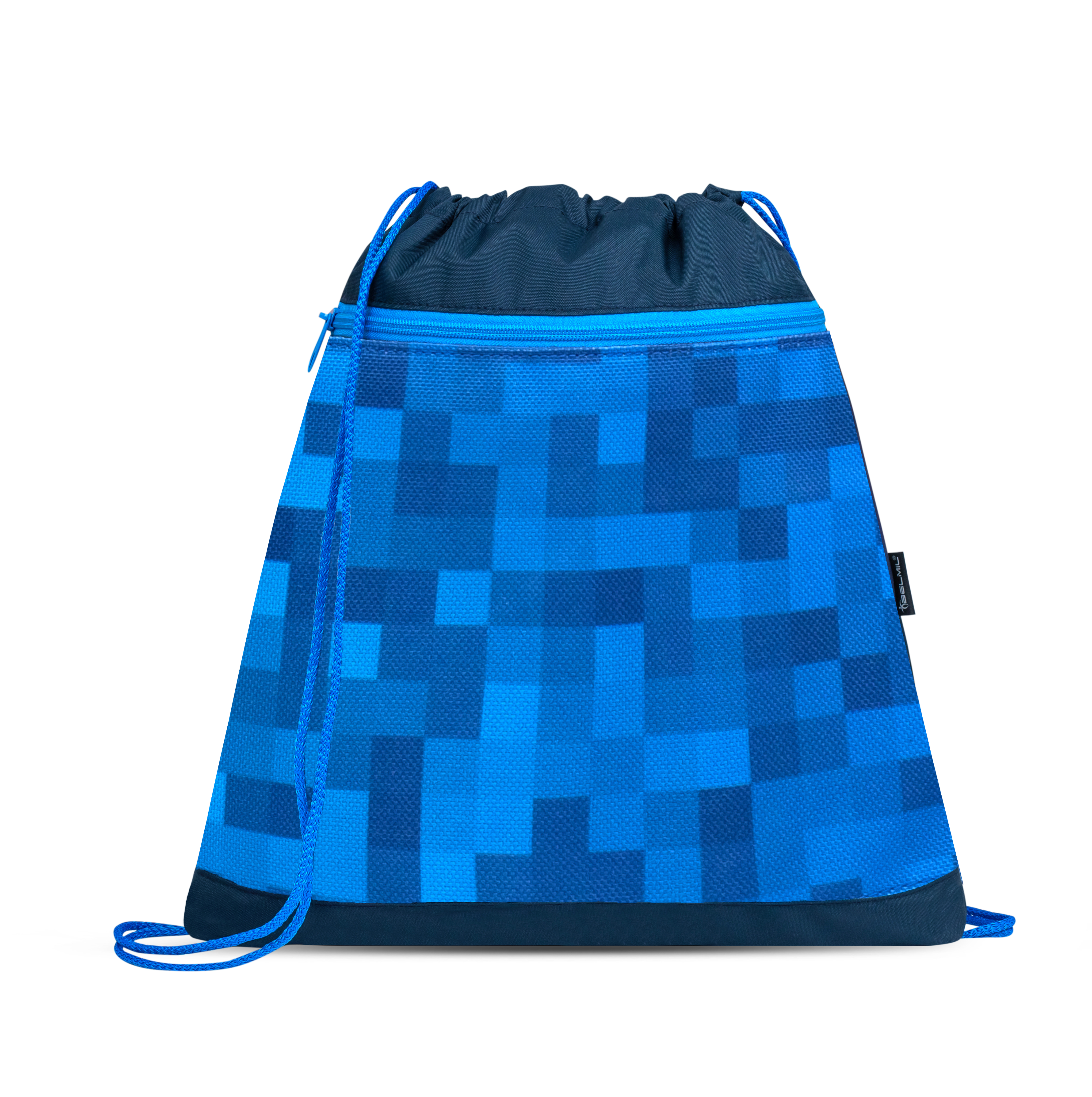 Smarty Schulranzen Set 5-teilig mit 6 Patches - Funky Blue