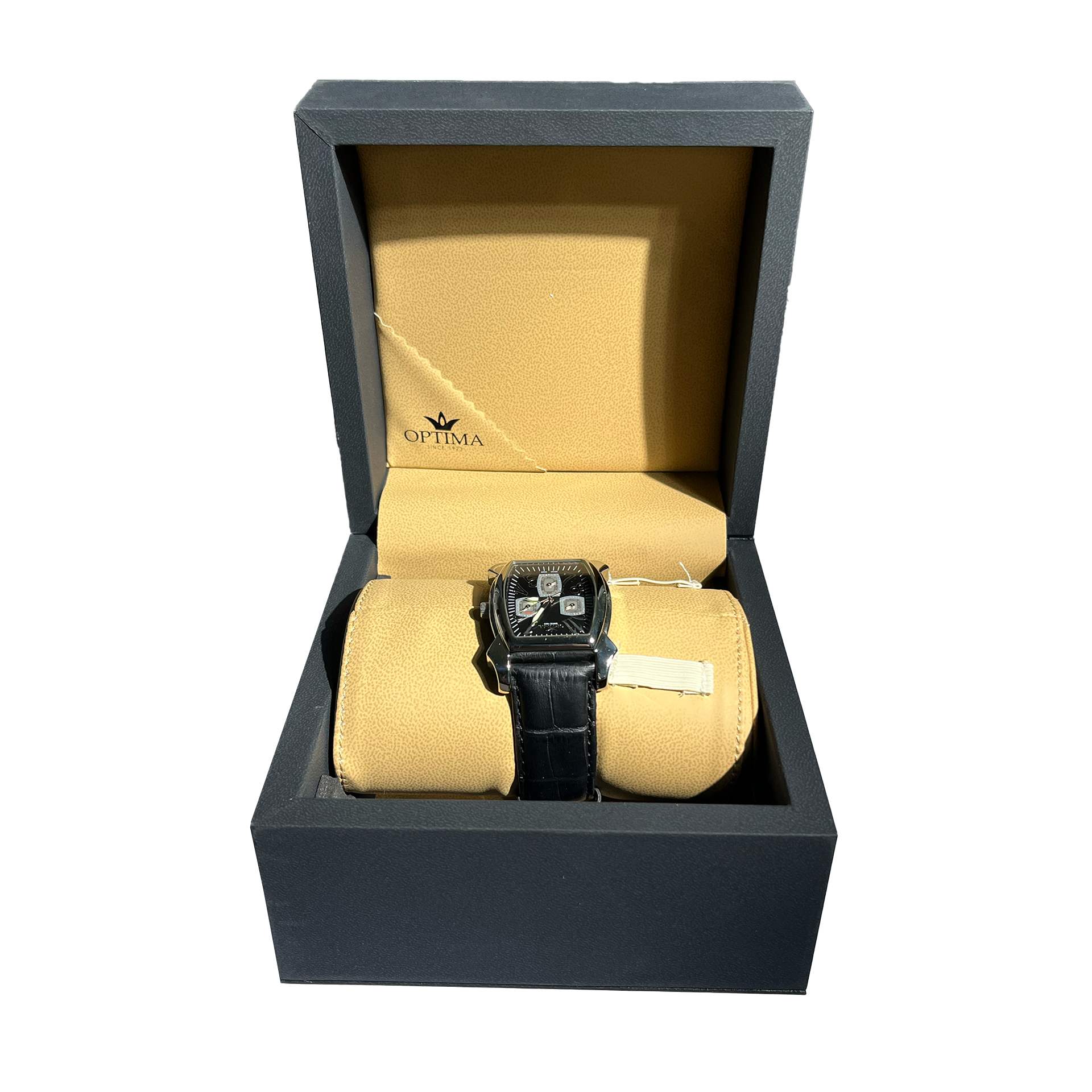 Optima - OSM157-SL-3 - Black Dial  Herrenuhr