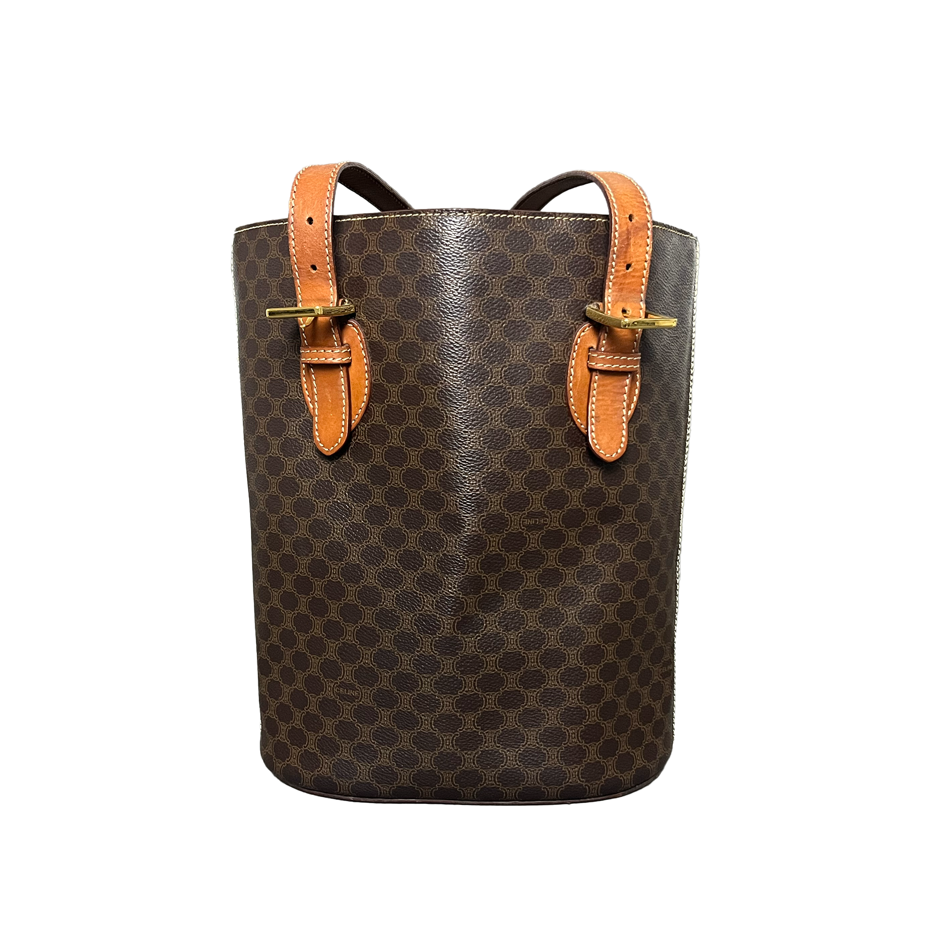 Céline Macadam Schultertasche