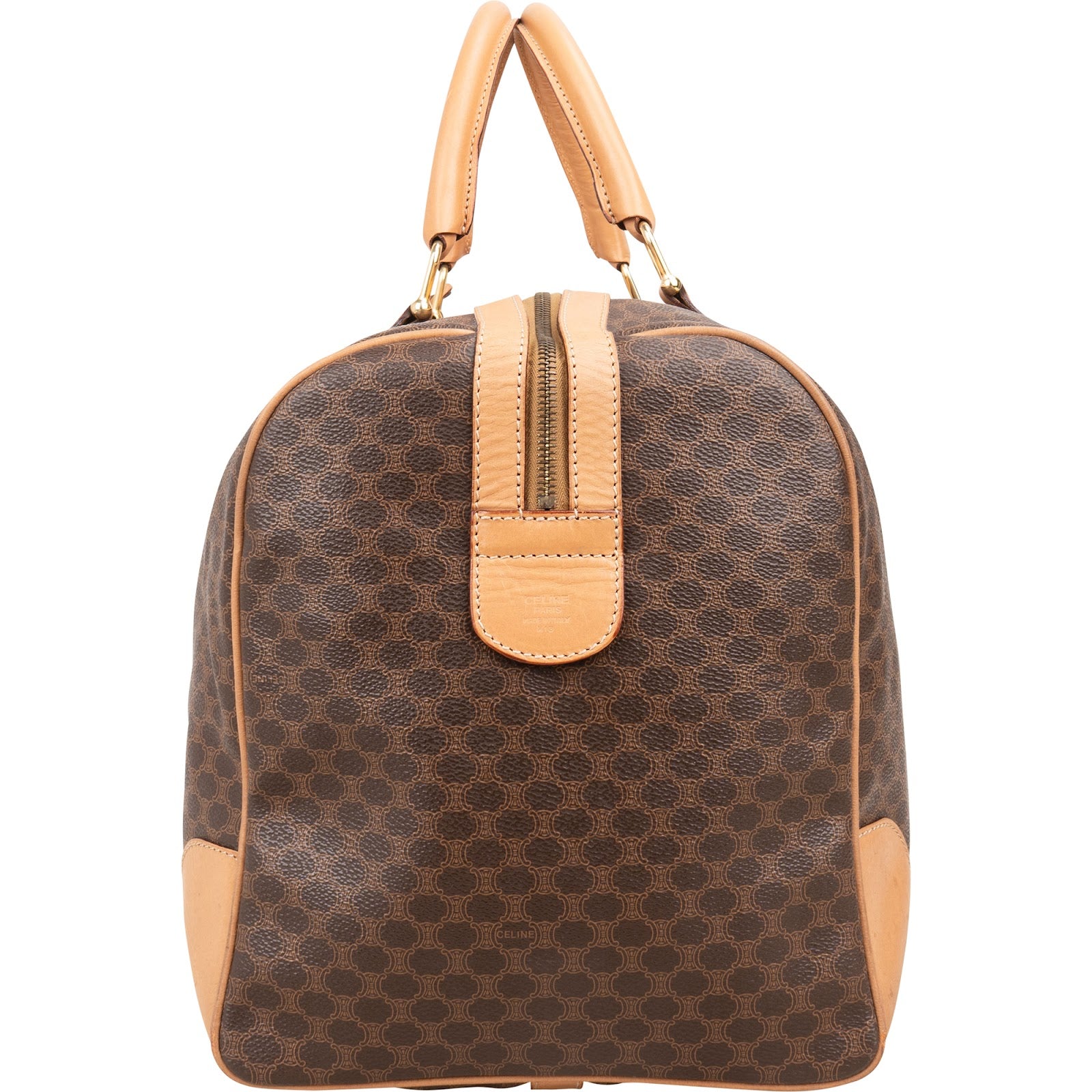 Celine - Monogram Macadam Boston 50 Reisetasche