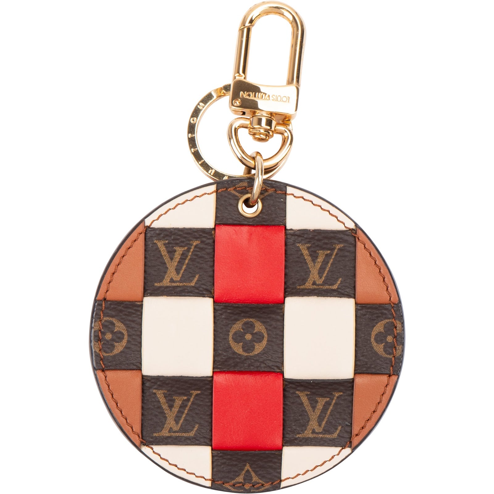 Louis Vuitton – Crafty geruite ronde tasbedel