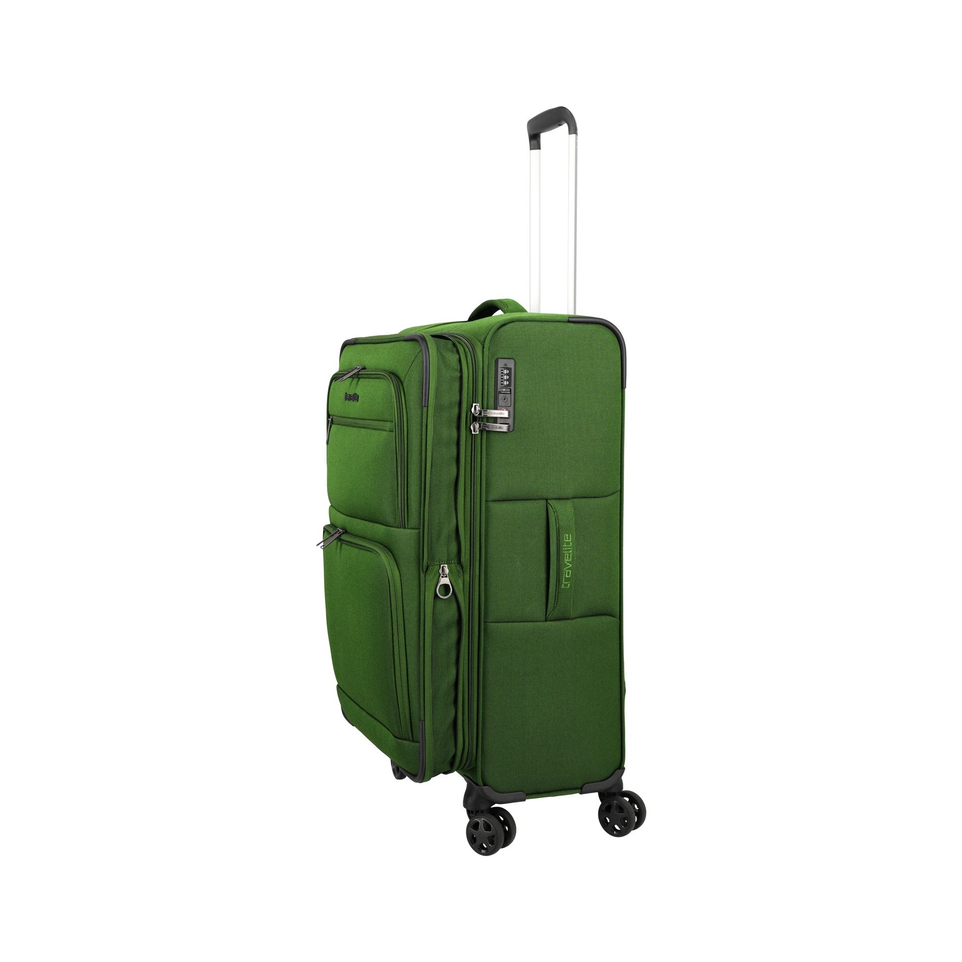 CUBIS Trolley M (72 cm) erweiterbar - Green