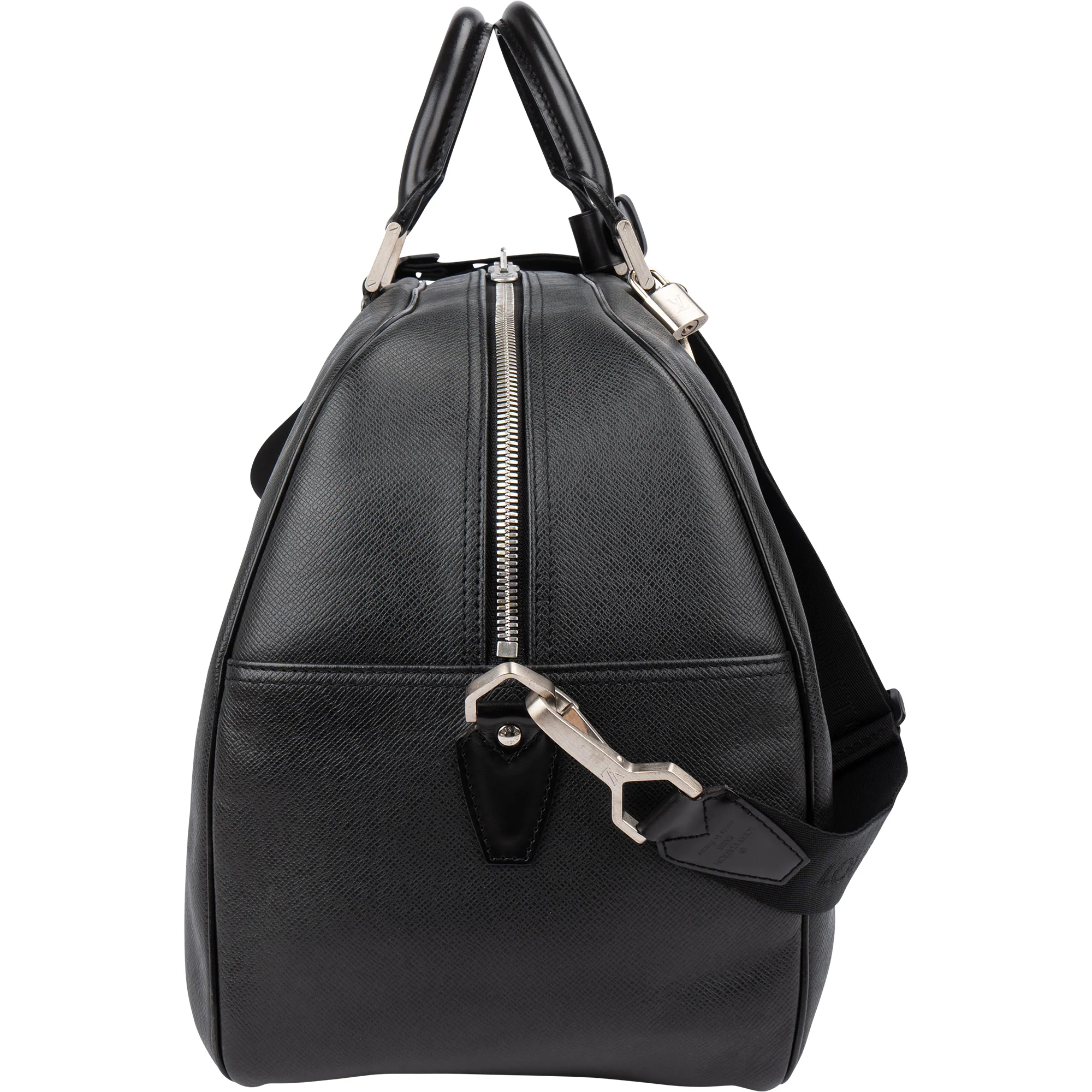 Louis Vuitton Noir Taiga Leather Kendall PM Reisetasche