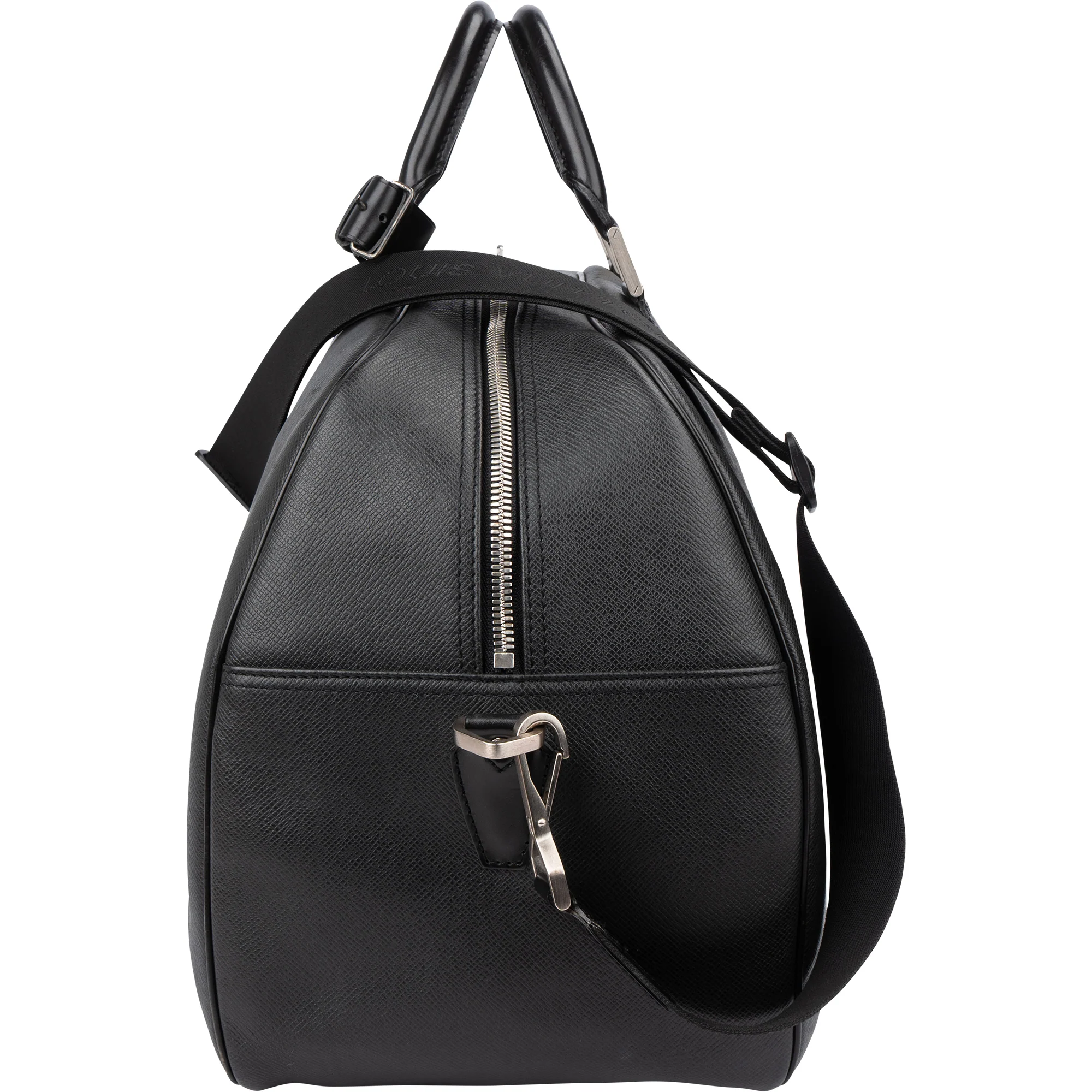 Louis Vuitton Noir Taiga Leather Kendall PM Reisetasche