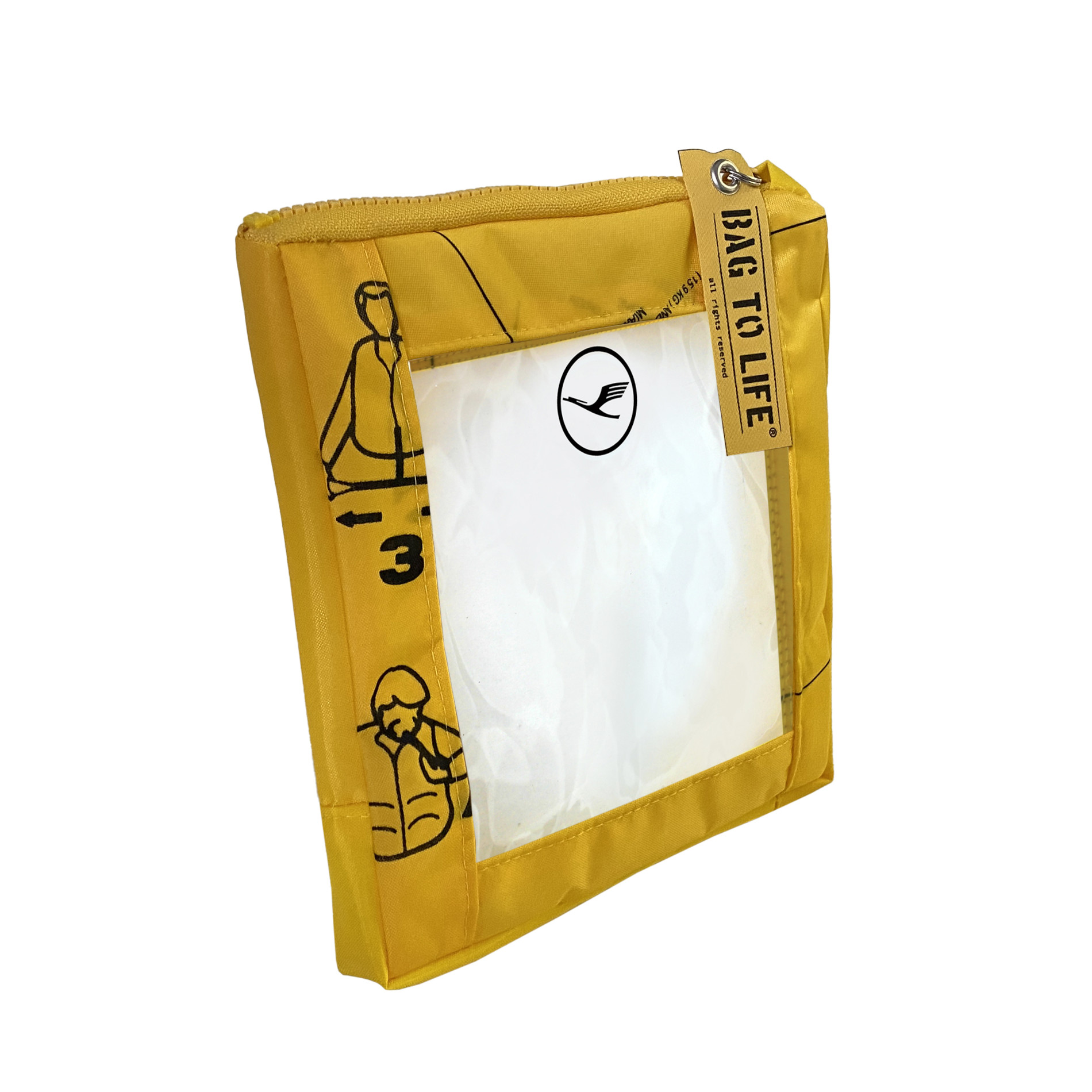 Carry on Cosmetics Liquidbag - gelb