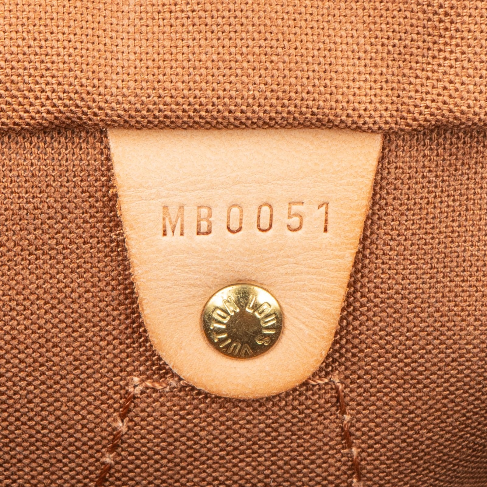 Louis Vuitton Monogram Canvas Speedy 35 Handbag