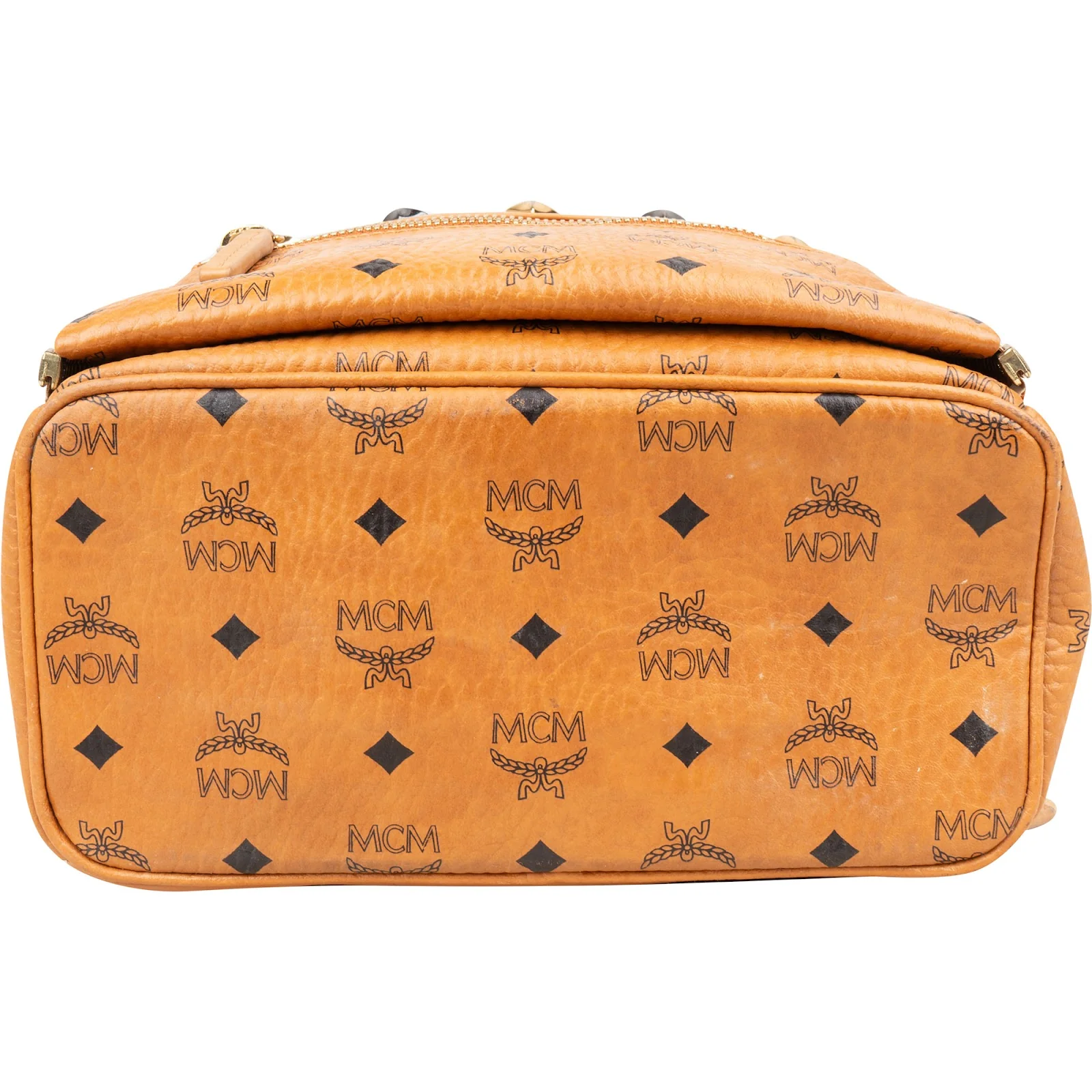 MCM Monogram Visetos Stark Studded 2 in 1 Backpack