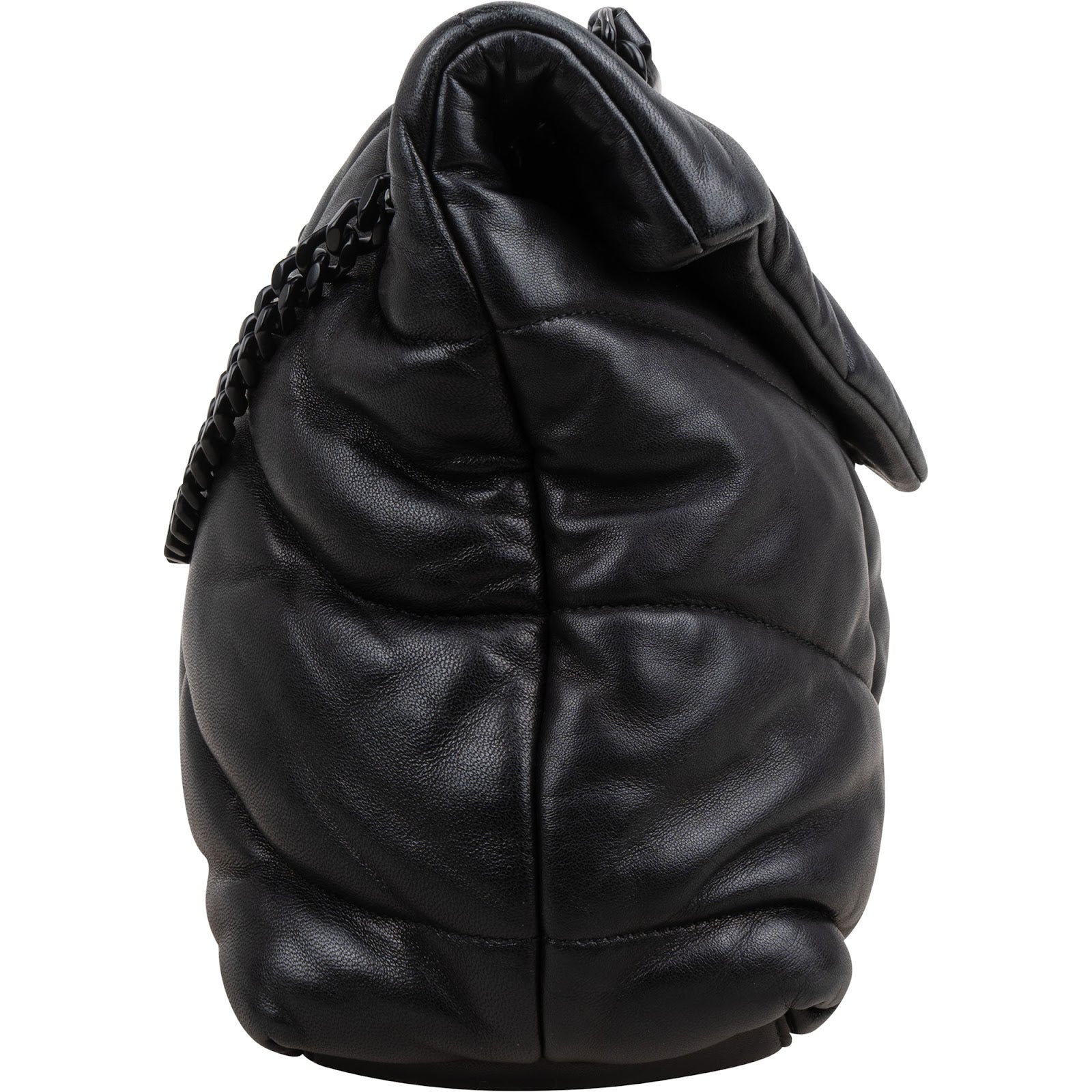 Saint Laurent Quilted Lambskin Loulou Puffer Crossbody Bag