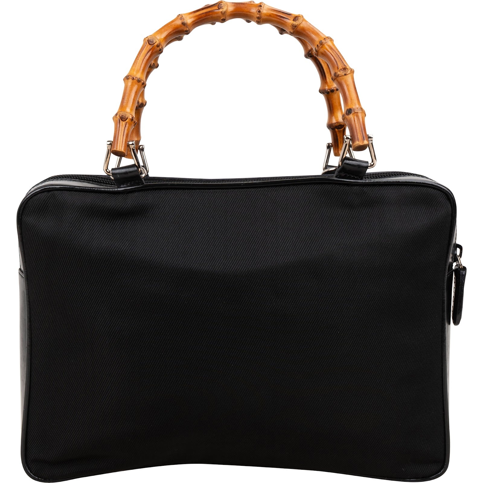 Gucci - Nylon Bamboo Business Bag
