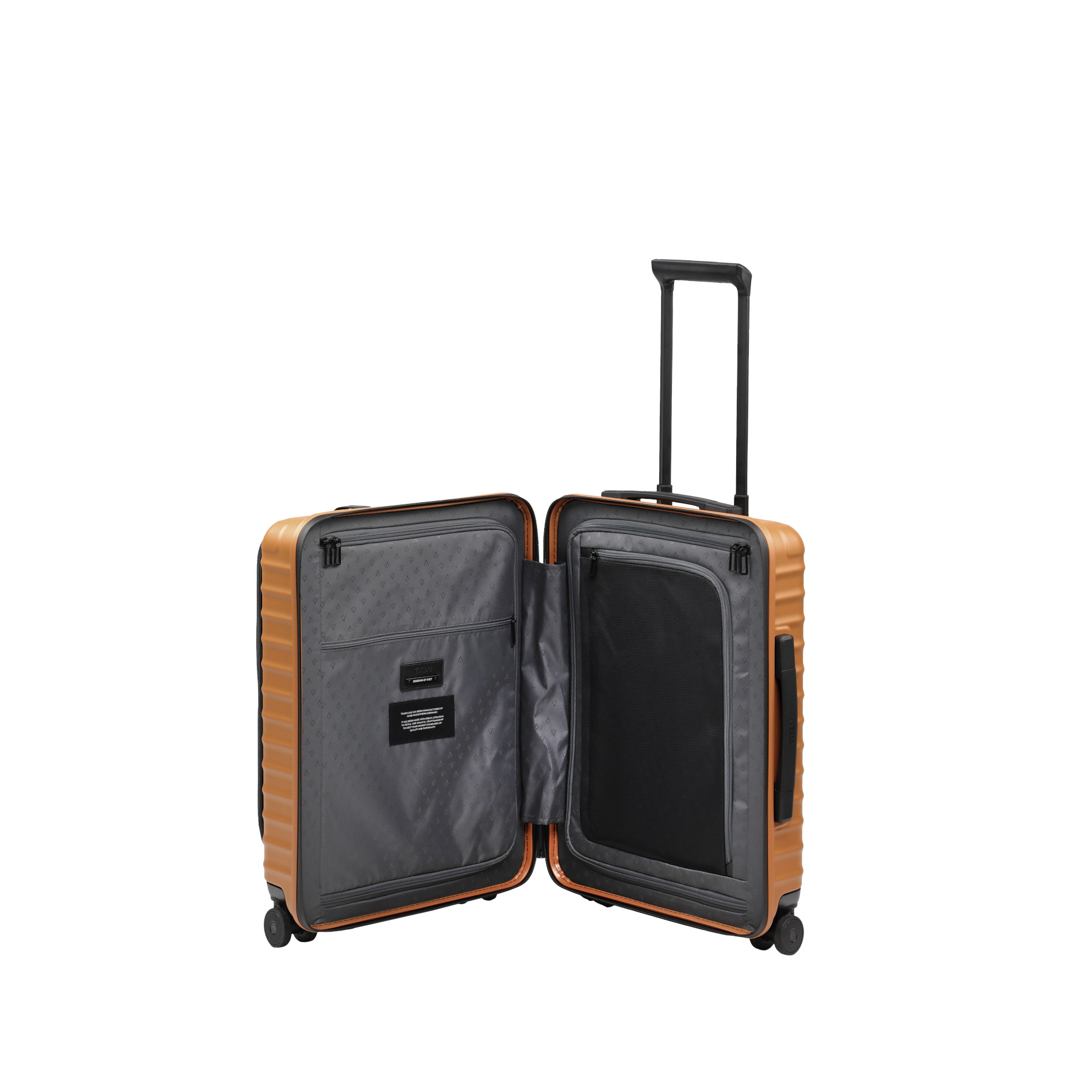 UPGRADE Handgepäck S mit Vortasche (55 cm) - Canyon bronze