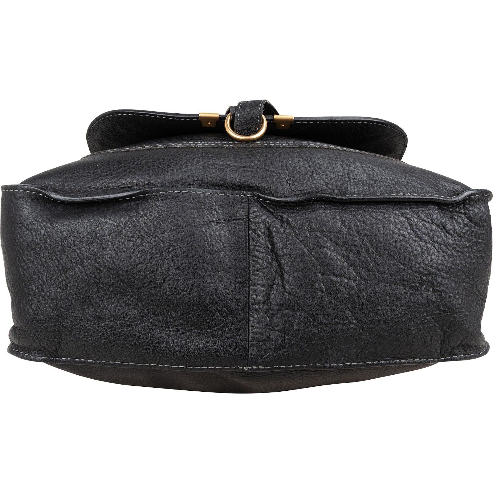 Chloé Grained Calfskin Leather Marcie Handbag