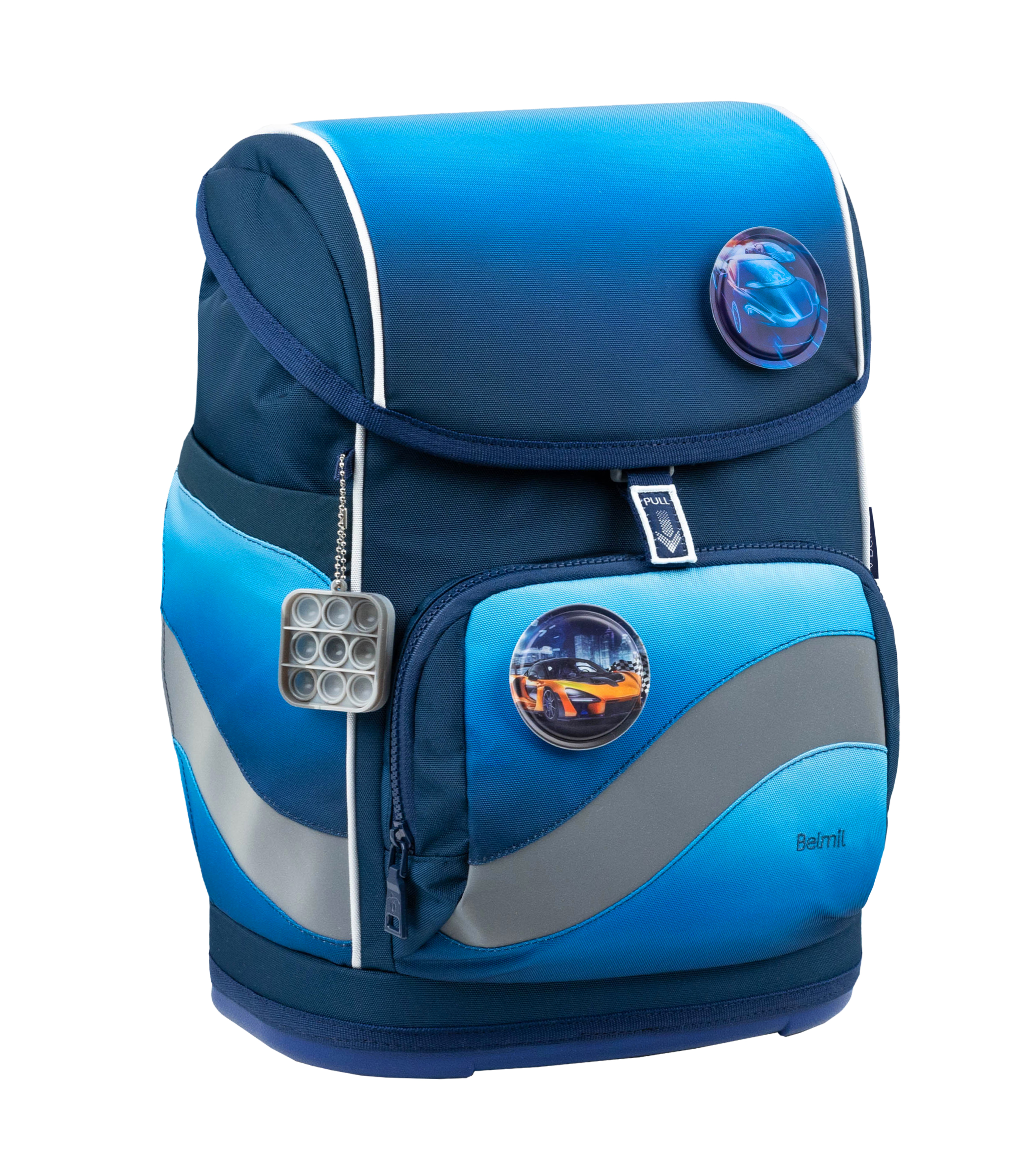 Smarty Plus 5-piece satchel set - Blue Navy