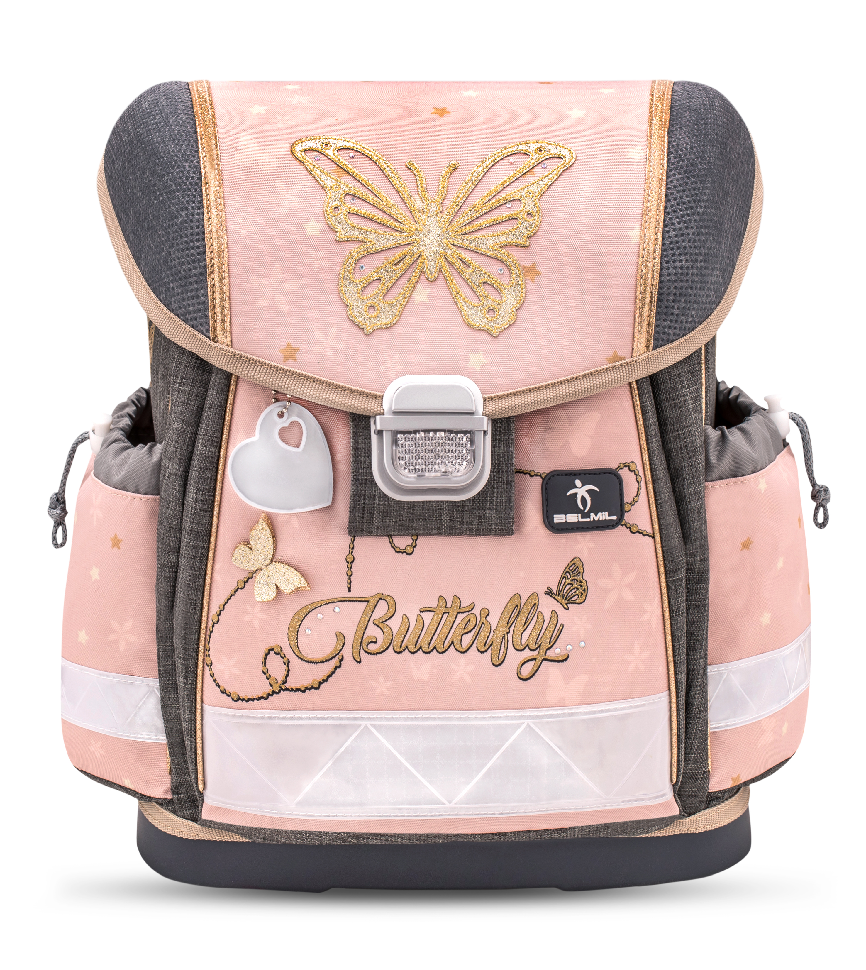 Klasyczny 4-częściowy zestaw z paskiem na klatkę piersiową - Butterfly