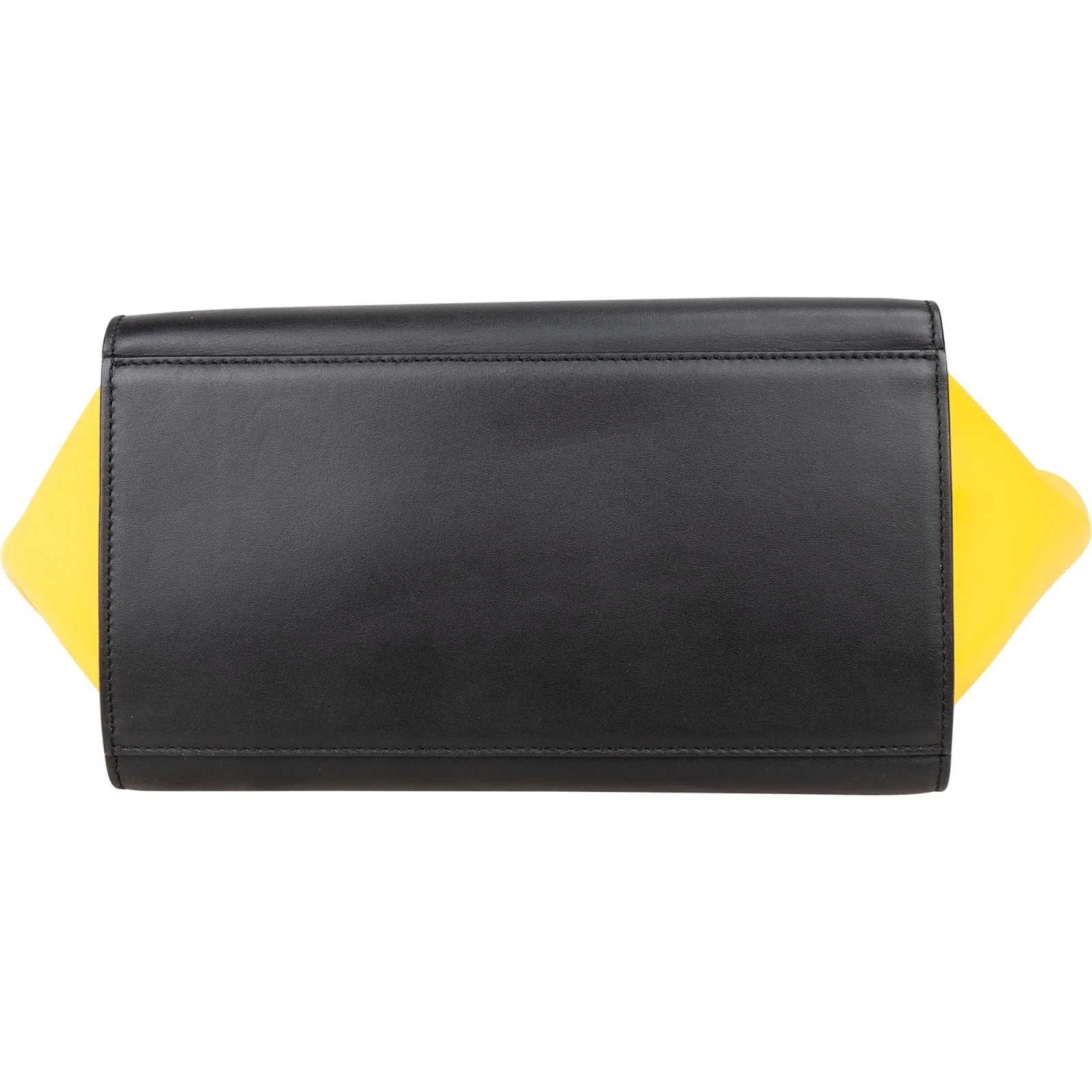 Céline Tricolor Leather Trapeze Handbag