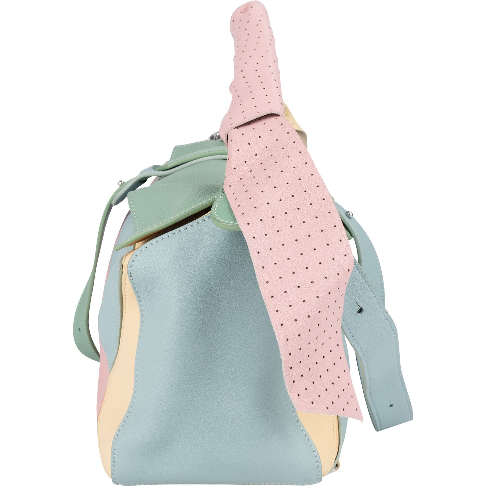 Sac à bandoulière Loewe « Puzzle » en cuir multicolore