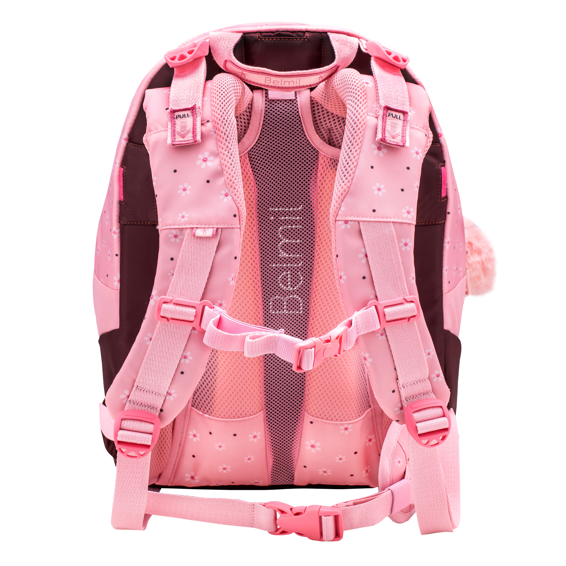 2-IN-1 Schultasche & Gürteltasche 2-teilig - Cherry Blossom