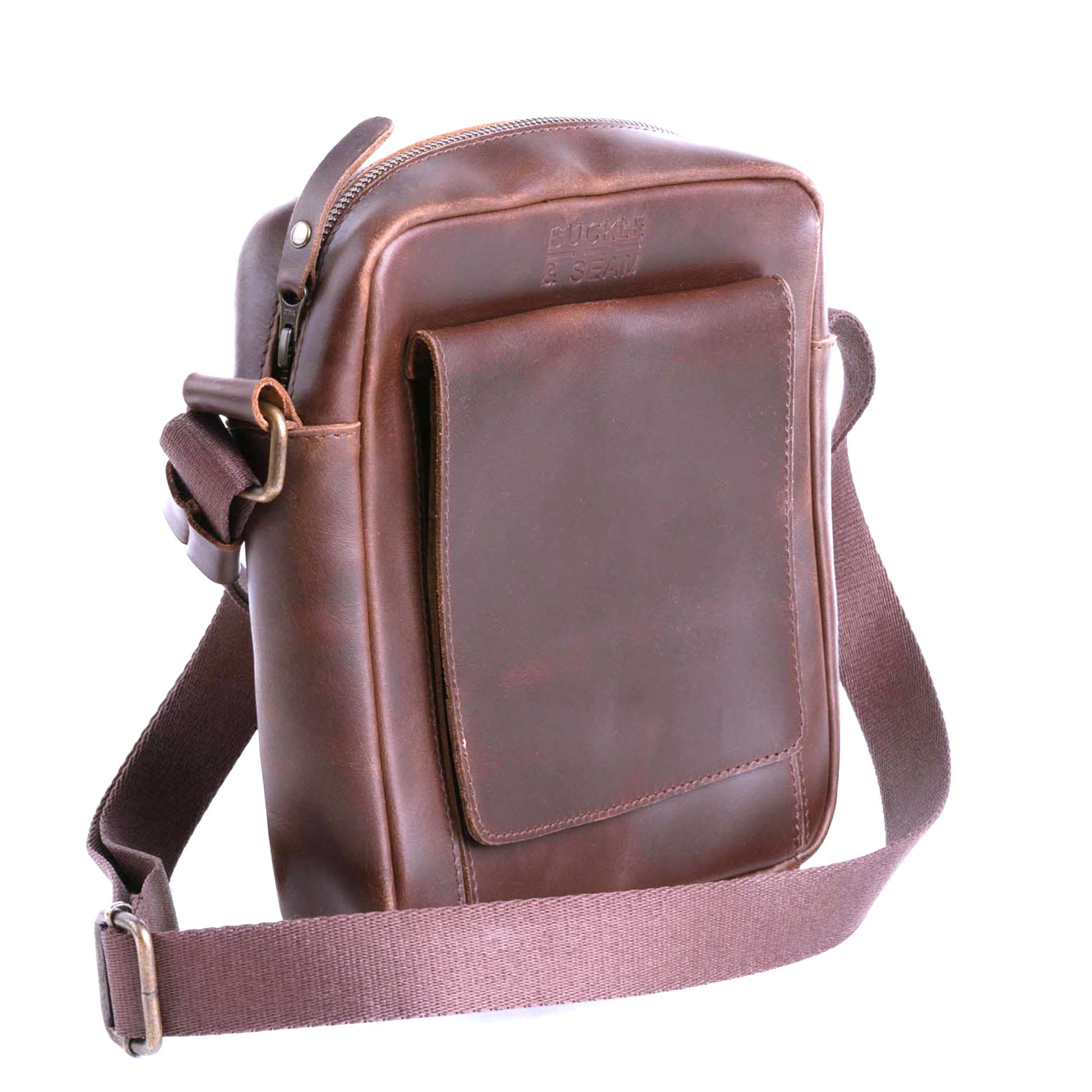 Crossbody Bag  - BROWN/Blue