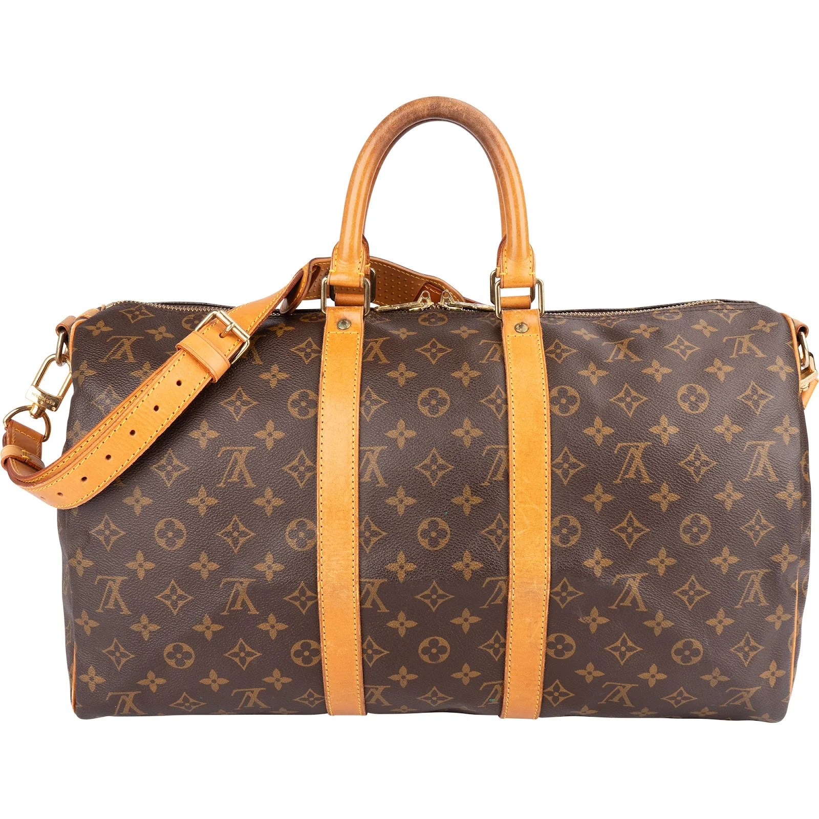 Louis Vuitton Monogram Canvas Keepall 45 Bandoulière Reisetasche