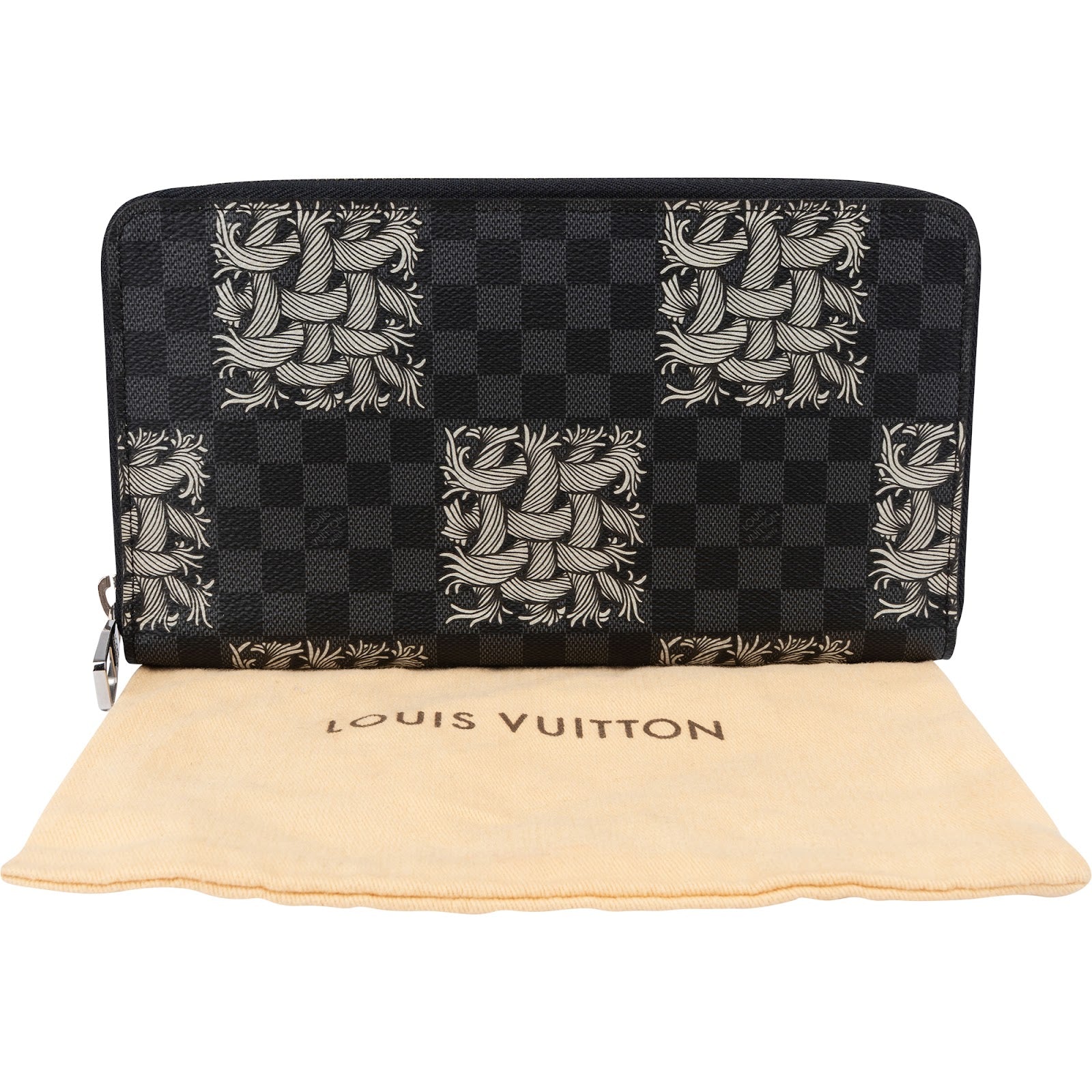 Louis Vuitton Damier Graphite Christopher Nemeth Rope Zippy Organizer Wallet