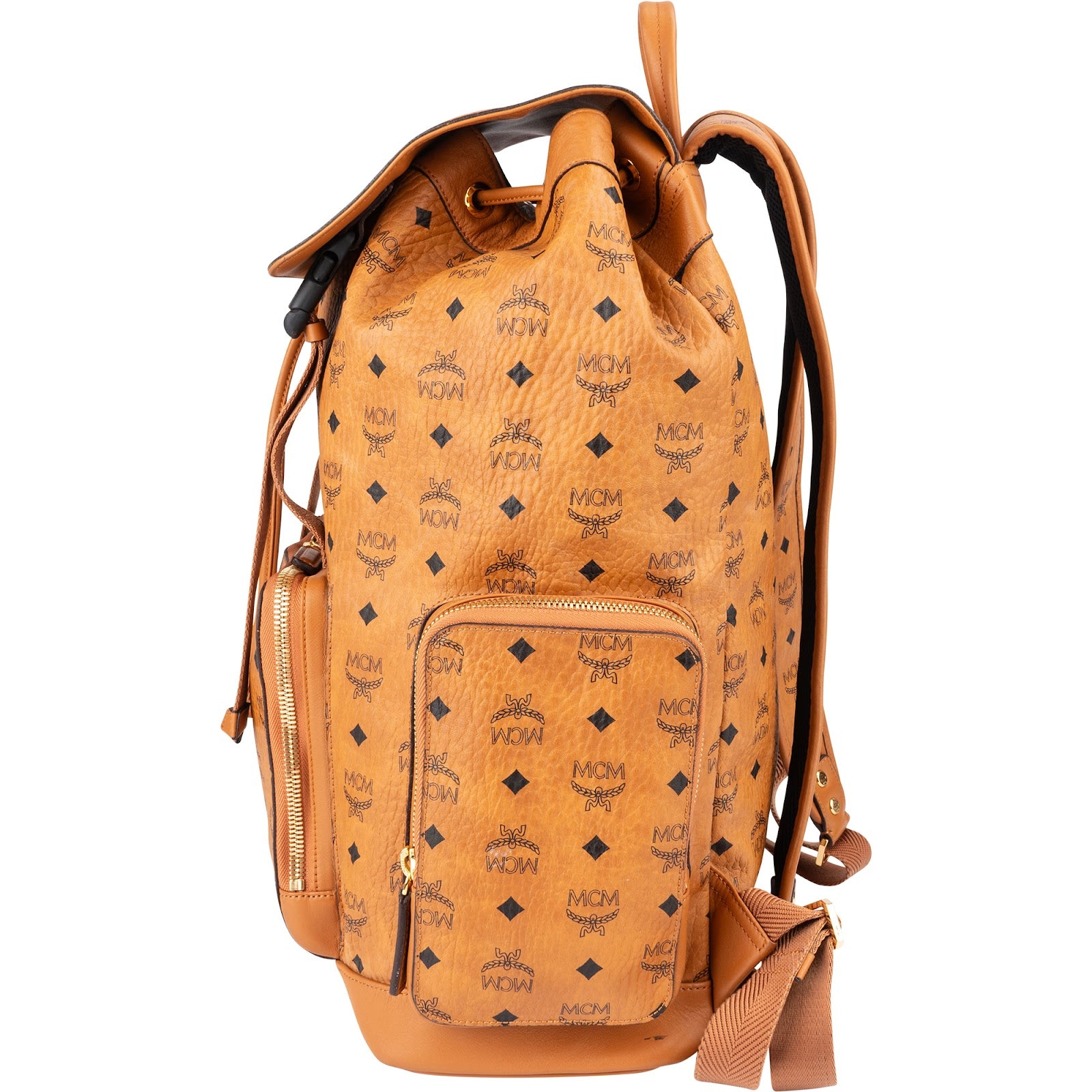 MCM - Drawstring Clip Large Travel Rucksack