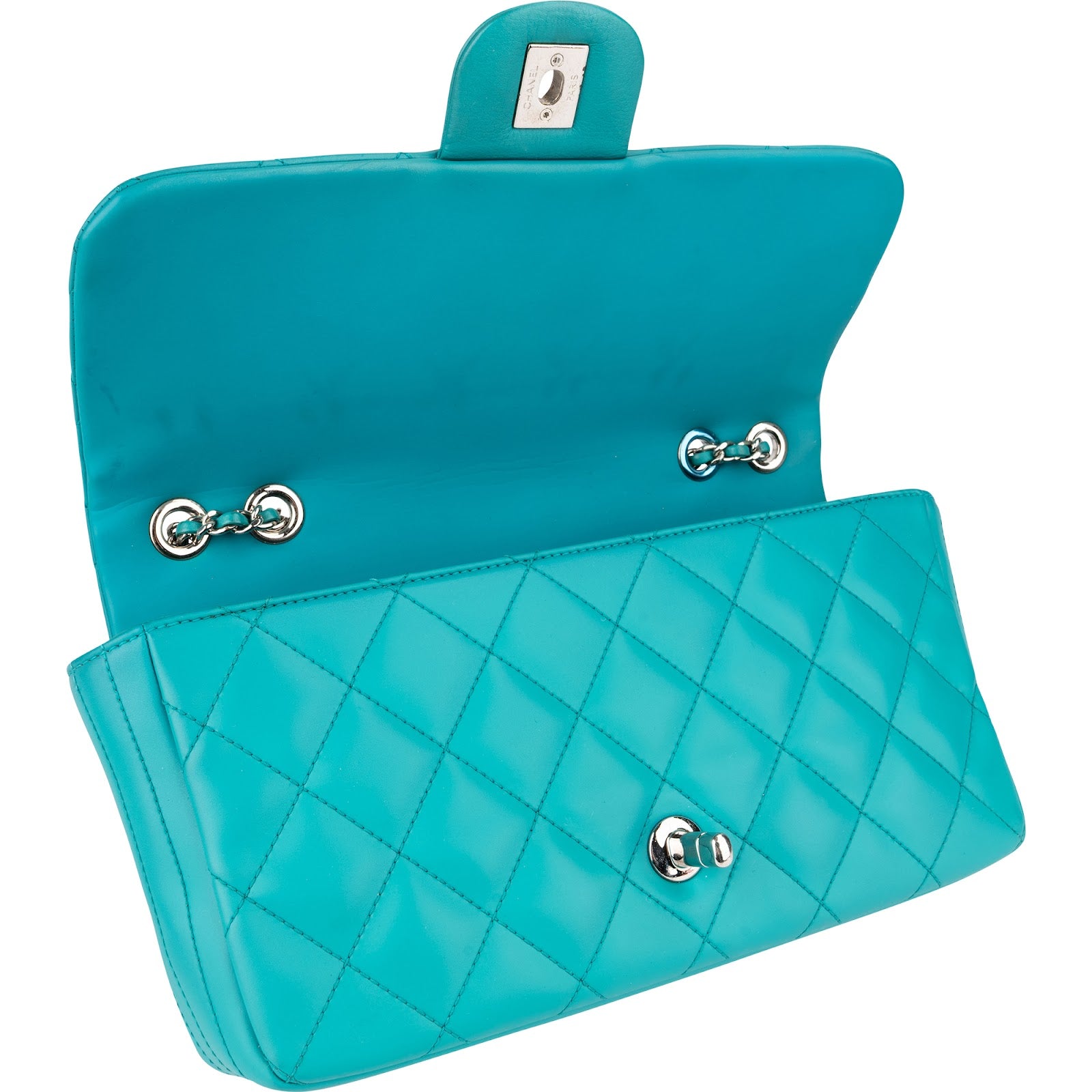 Chanel - Reversible Rectangular Single Flap Crossbody Bag