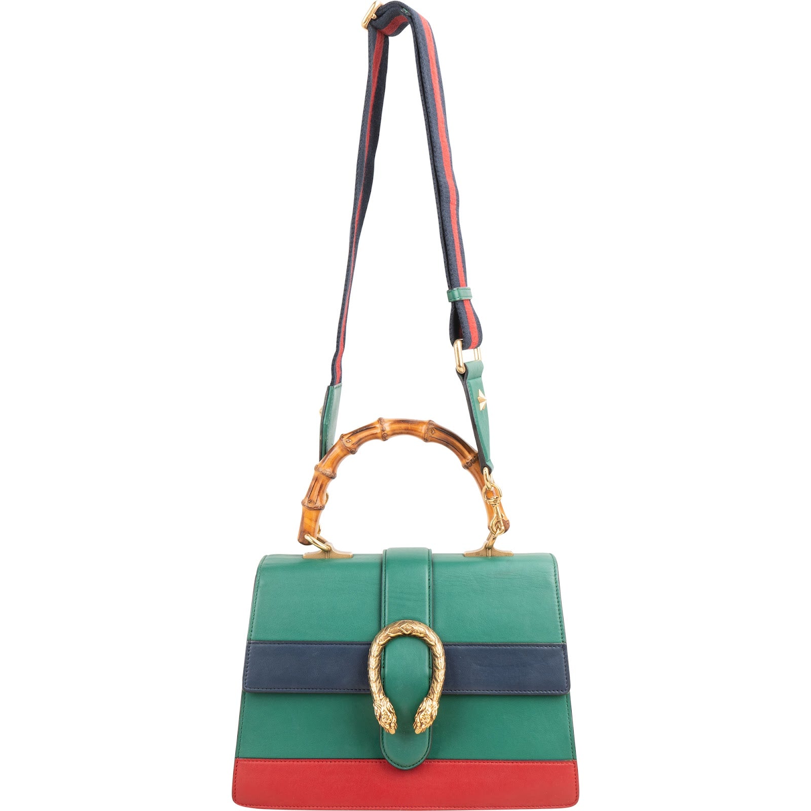 Gucci - Dionysus Bamboo Top Handle Crossbody Bag