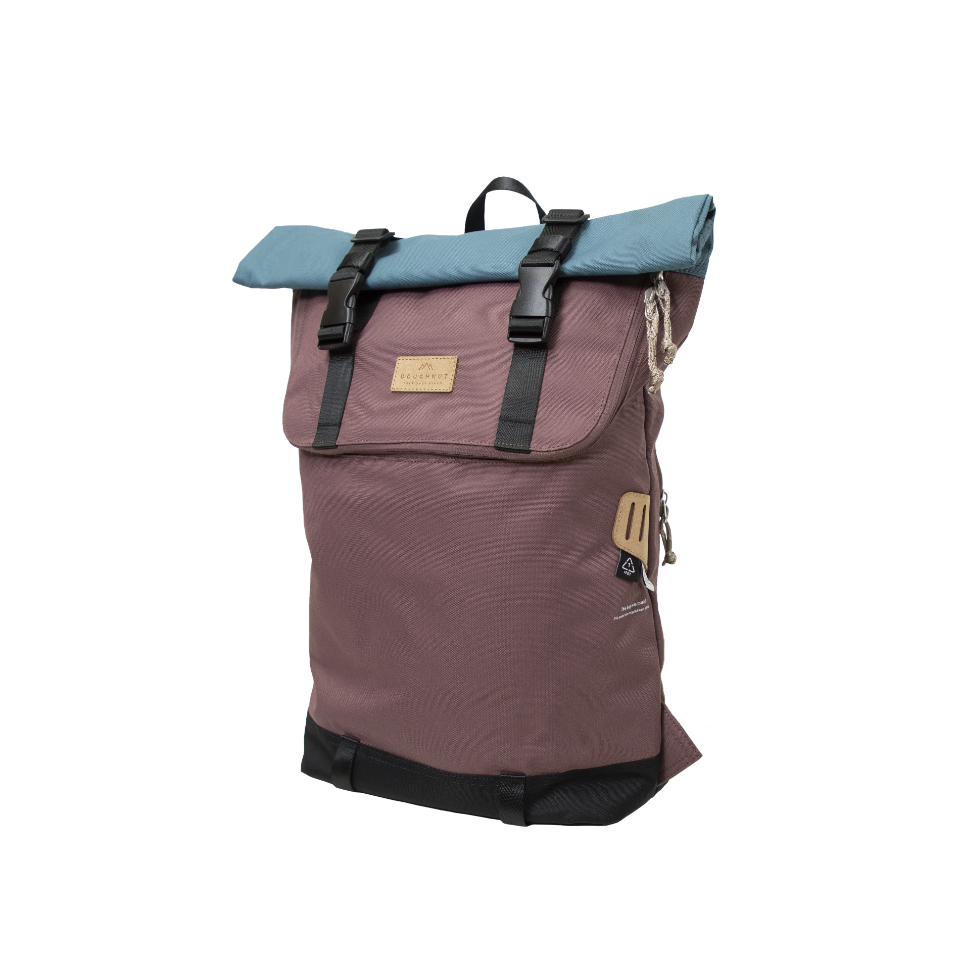 Christopher Reborn Backpack - plum x denim