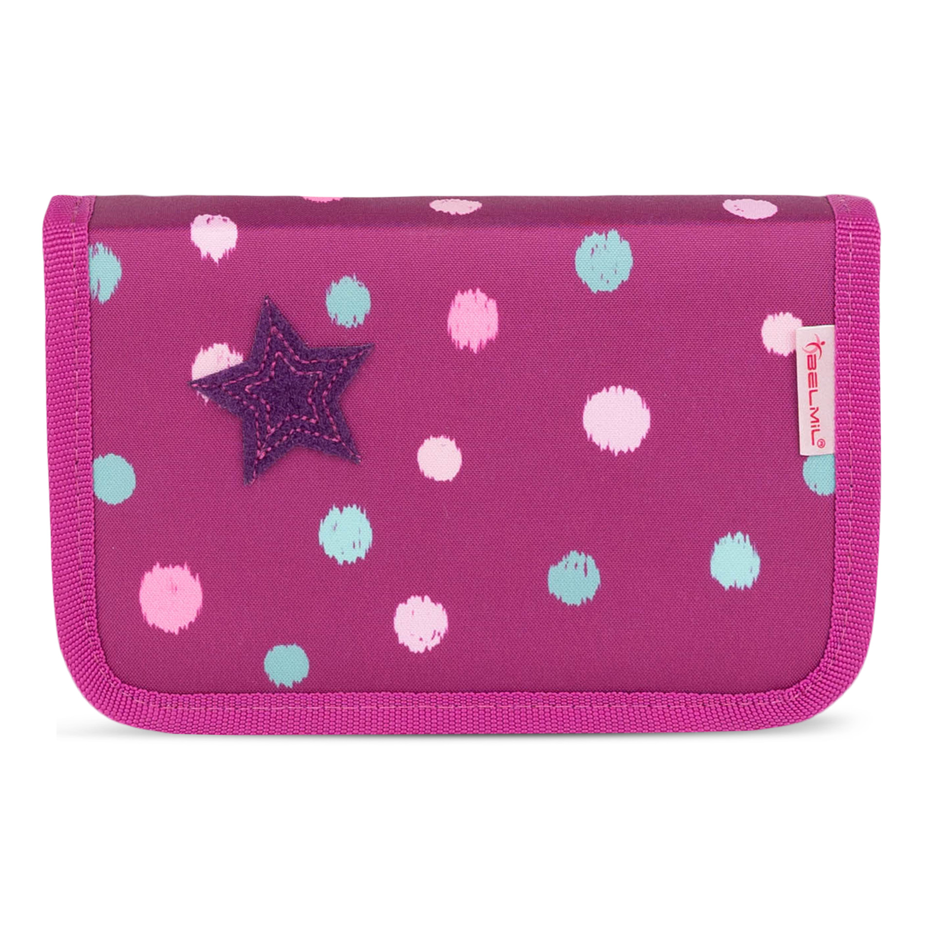 Belmil Maxi ergonomisches Schulranzen-Set 5-teilig "Starry Bubbles"