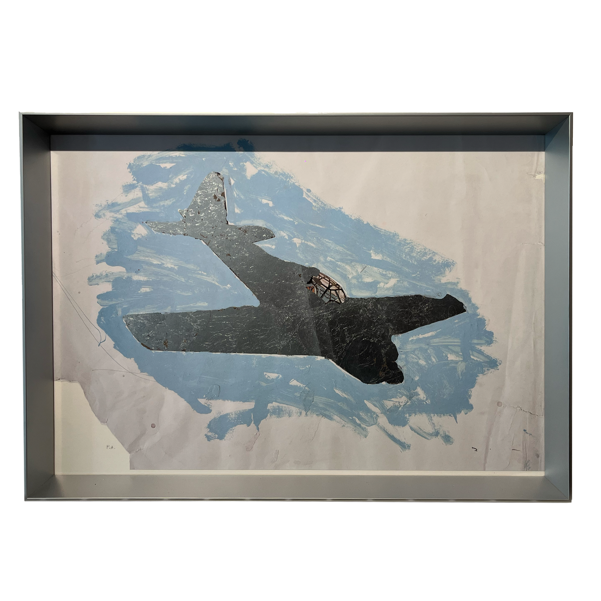 Mario Schifano  - Aereo d’argento