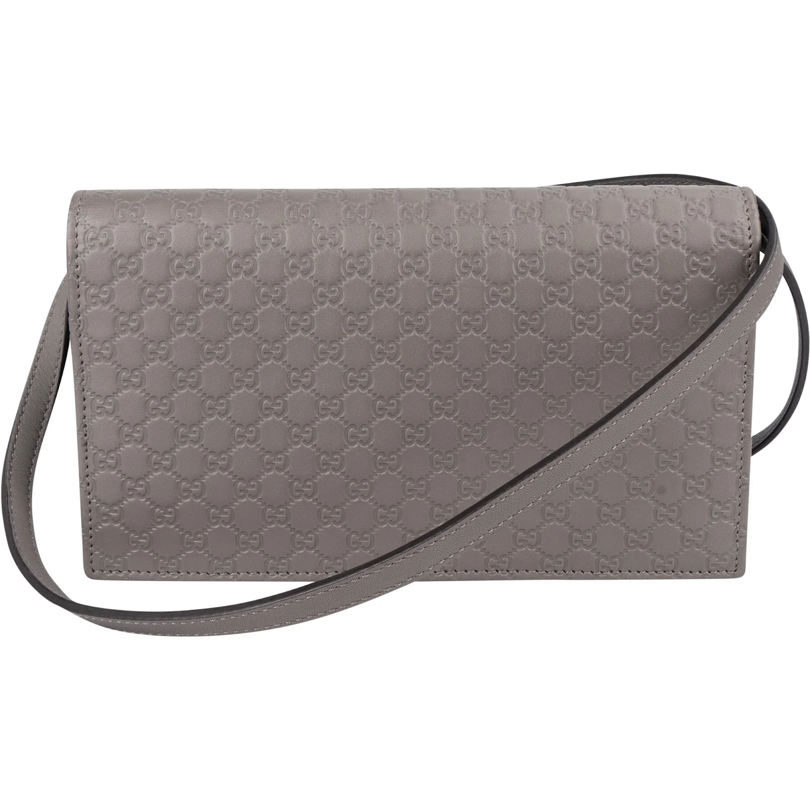 Gucci GG Microguccissima Leather Wallet On Chain Crossbody Bag