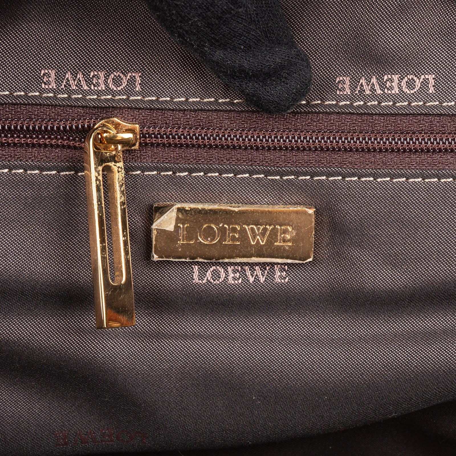 Loewe Metallic Leather Amazona 28 Handbag