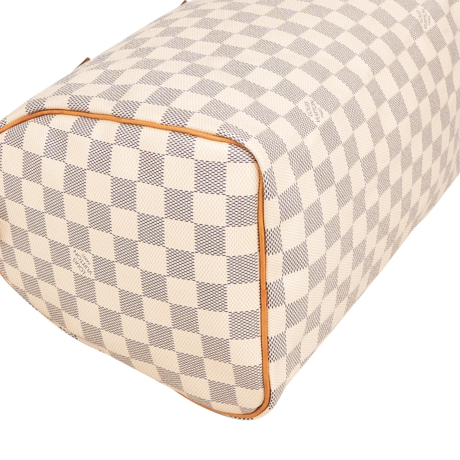 Louis Vuitton Monogram Damier Azur Speedy 30 Boston Bag