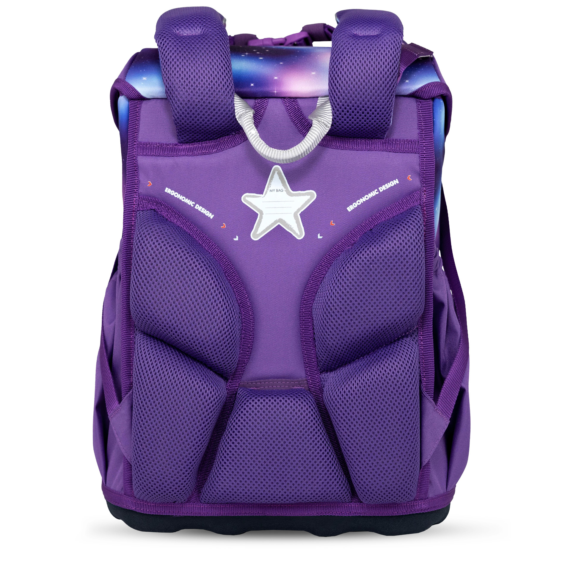 Belmil Maxi ergonomisches Schulranzen-Set 5-teilig "Shining Fairy"