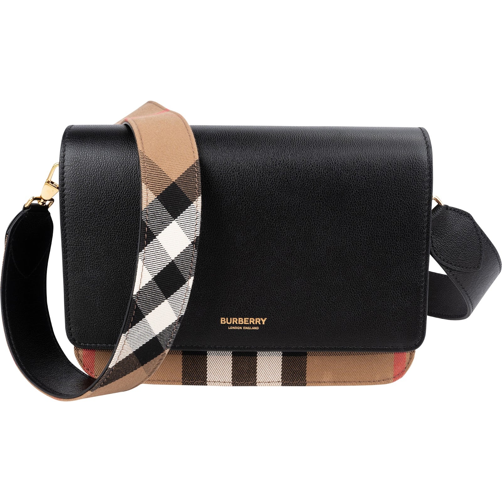 Burberry Nova-Check Monogram Mackford Crossbody Bag